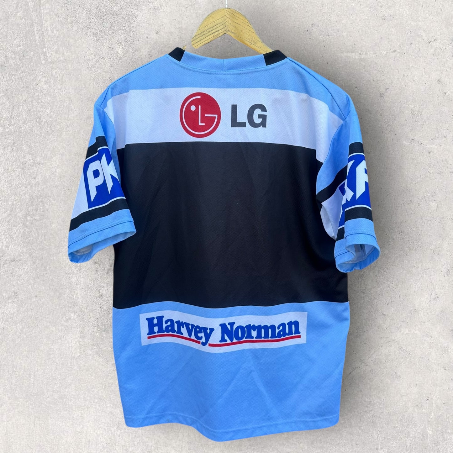 CRONULLA SHARKS 2008 HOME CENTENARY ISC JERSEY