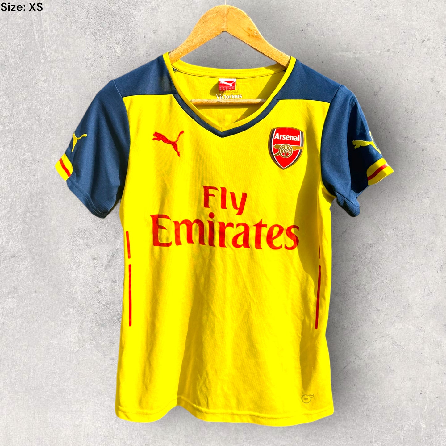 TOMAS ROSICKY ARSENAL 2014-2015 AWAY JERSEY