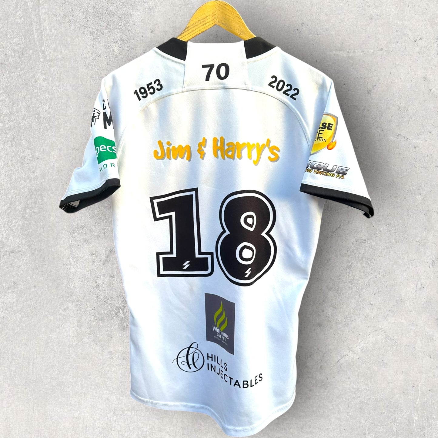 ASQUITH MAGPIES RUGBY LEAGUE MATCH JERSEY