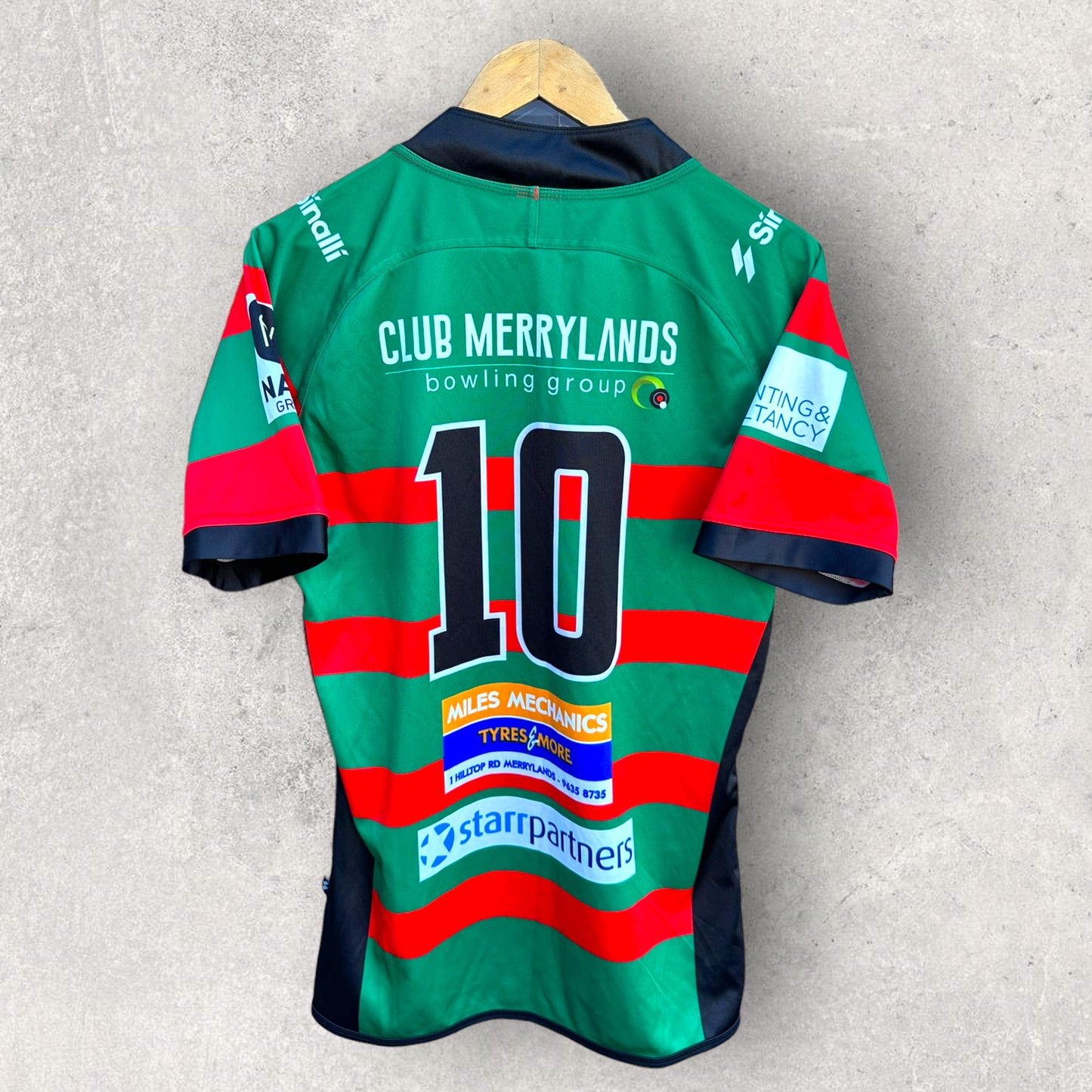 MERRYLANDS RAMS PLAYER WORN JERSEY