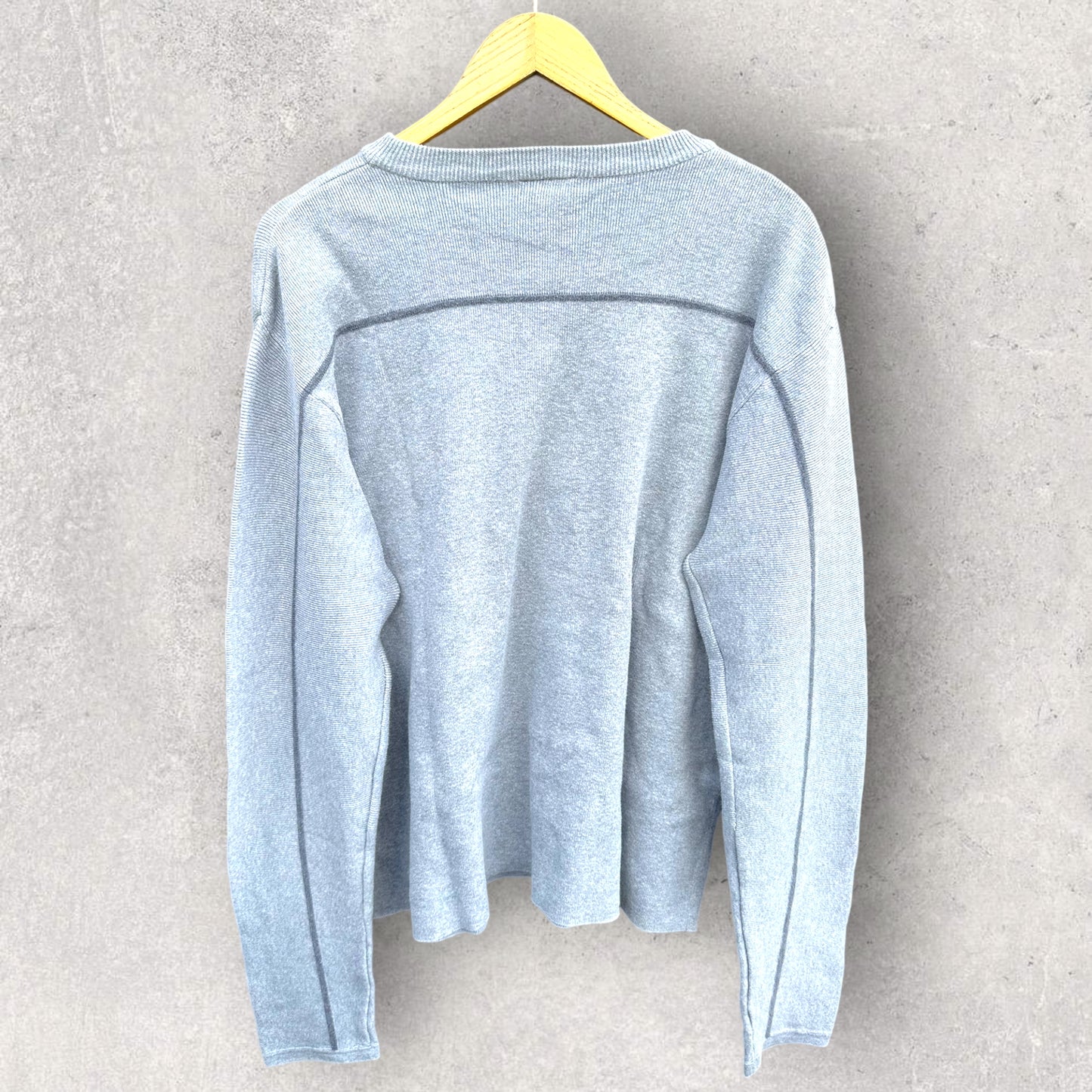 RALPH LAUREN POLO GREY VINTAGE PULLOVER JUMPER