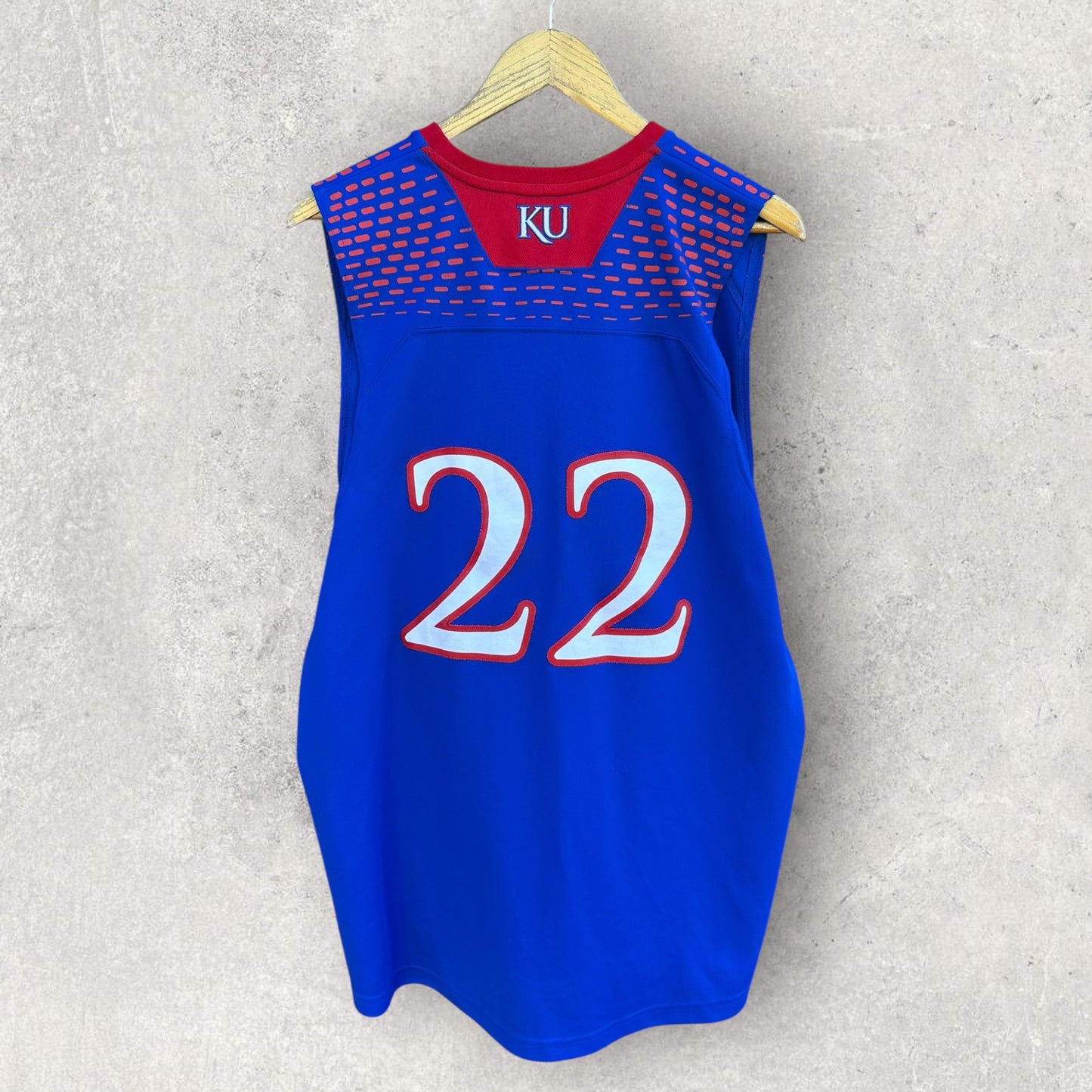KANSAS JAYHAWKS ADIDAS 2014 NCAA BASKETBALL JERSEY
