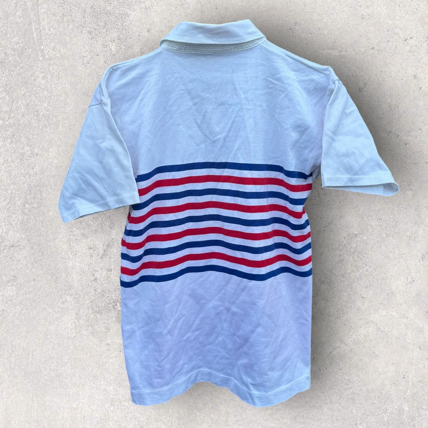 AMERICAS CUP PERTH 1987 VINTAGE WHITE COTTON JERSEY