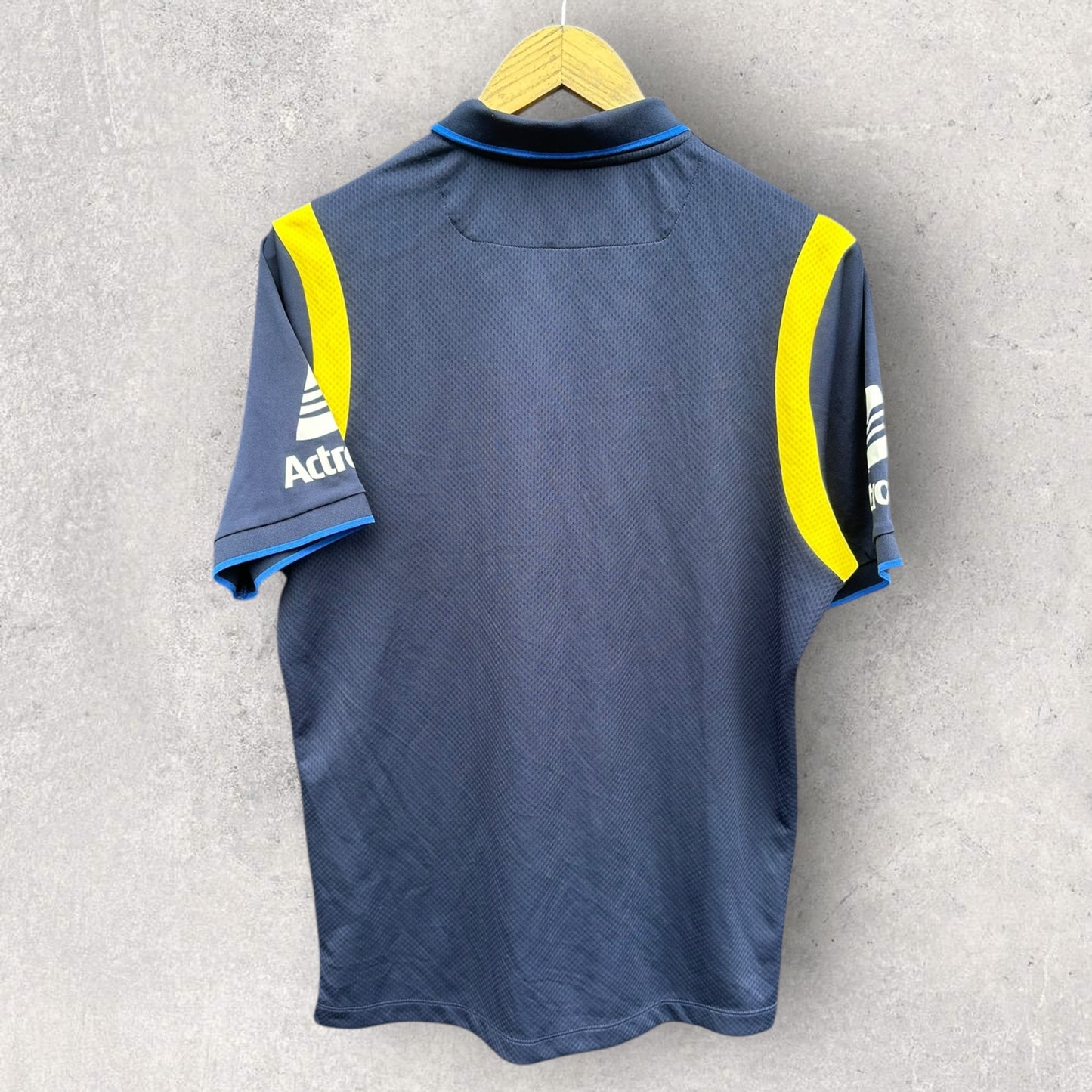 PARRAMATTA EELS MACRON BLUE MEDIA POLO SHIRT