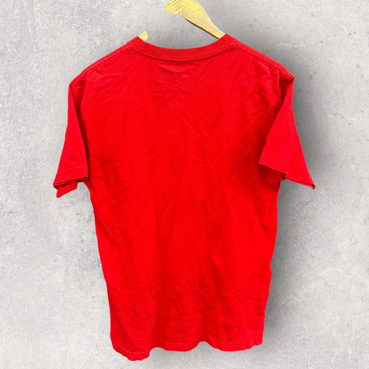 DIAMOND SUPPLY CO RED SHORT SLEEVE SHIRT