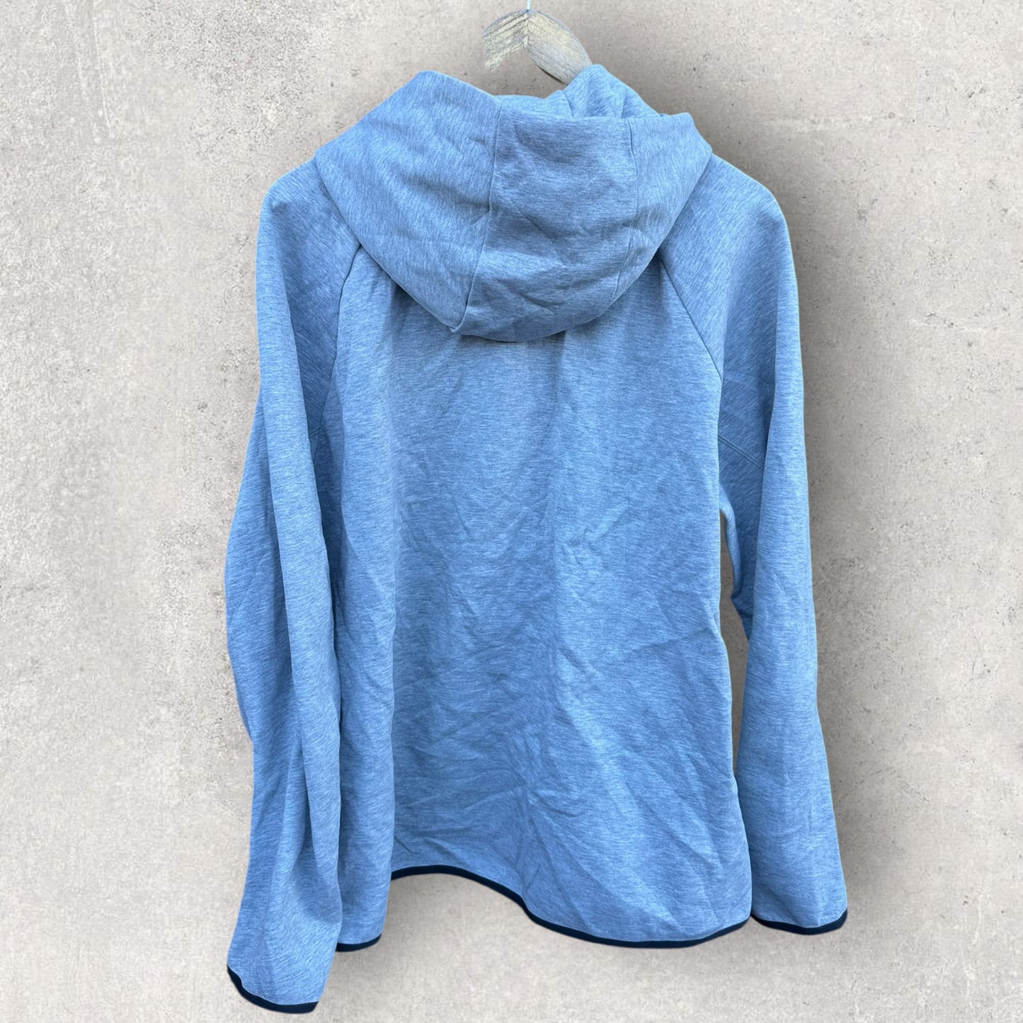 NIKE GREY FULL ZIP HOODED JACKET