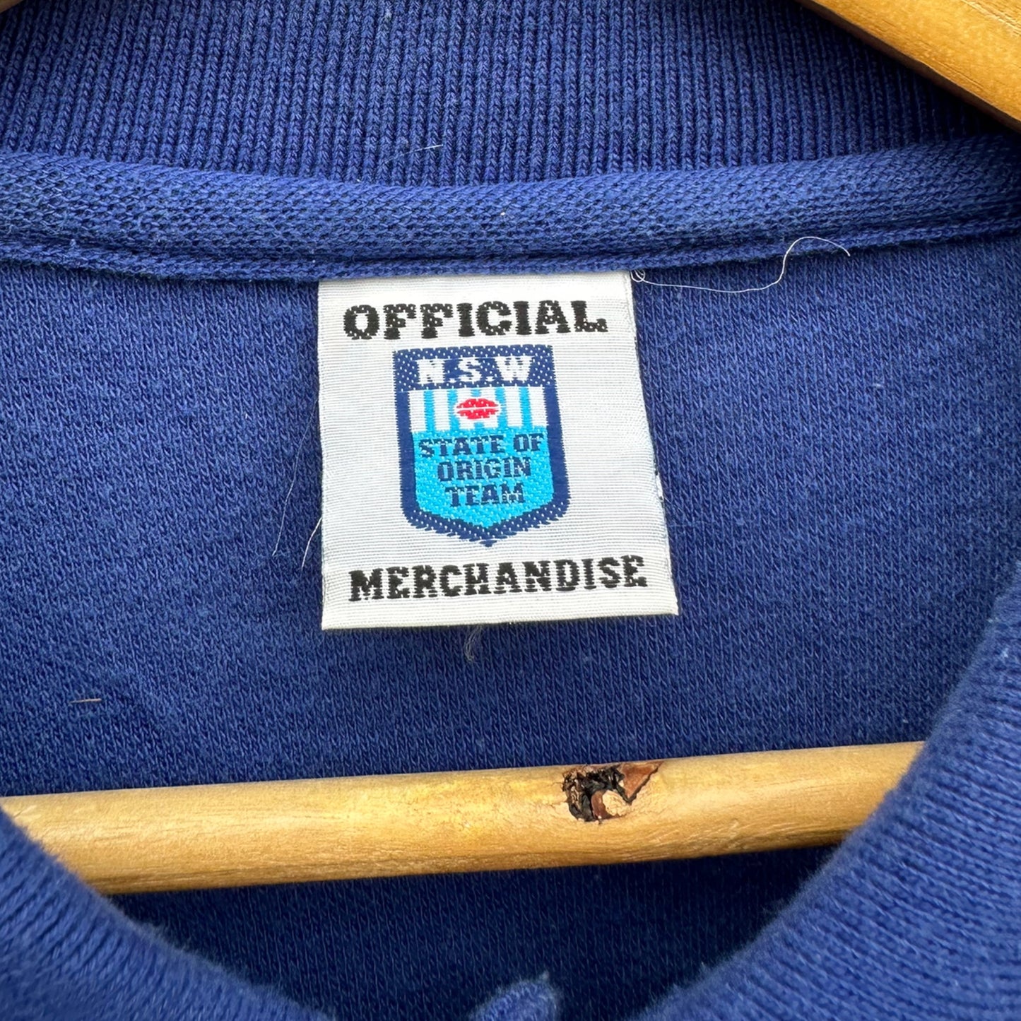 NEW SOUTH WALES BLUES VINTAGE POLO SHIRT