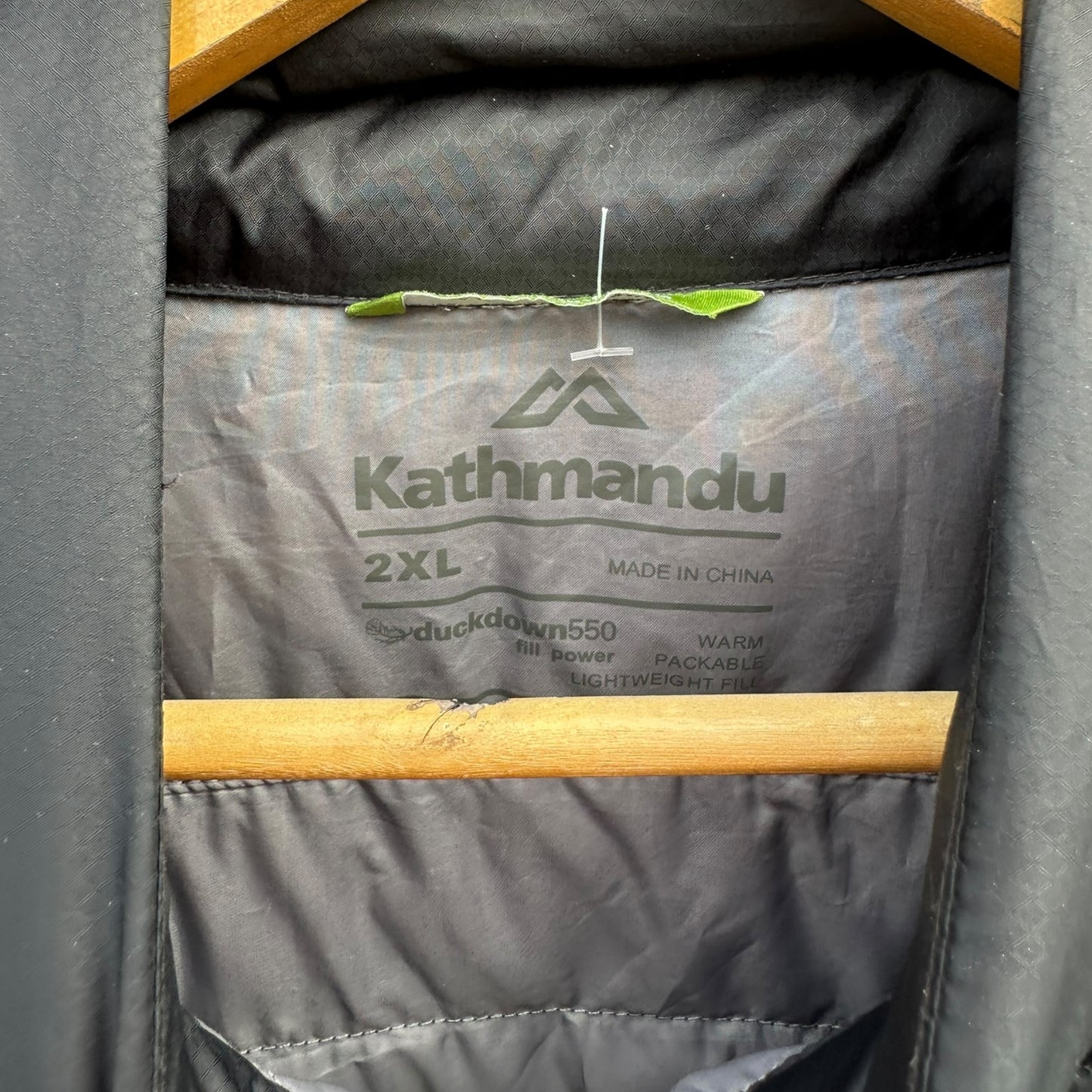 KATHMANDU BLACK SLEEVELESS PUFFER VEST