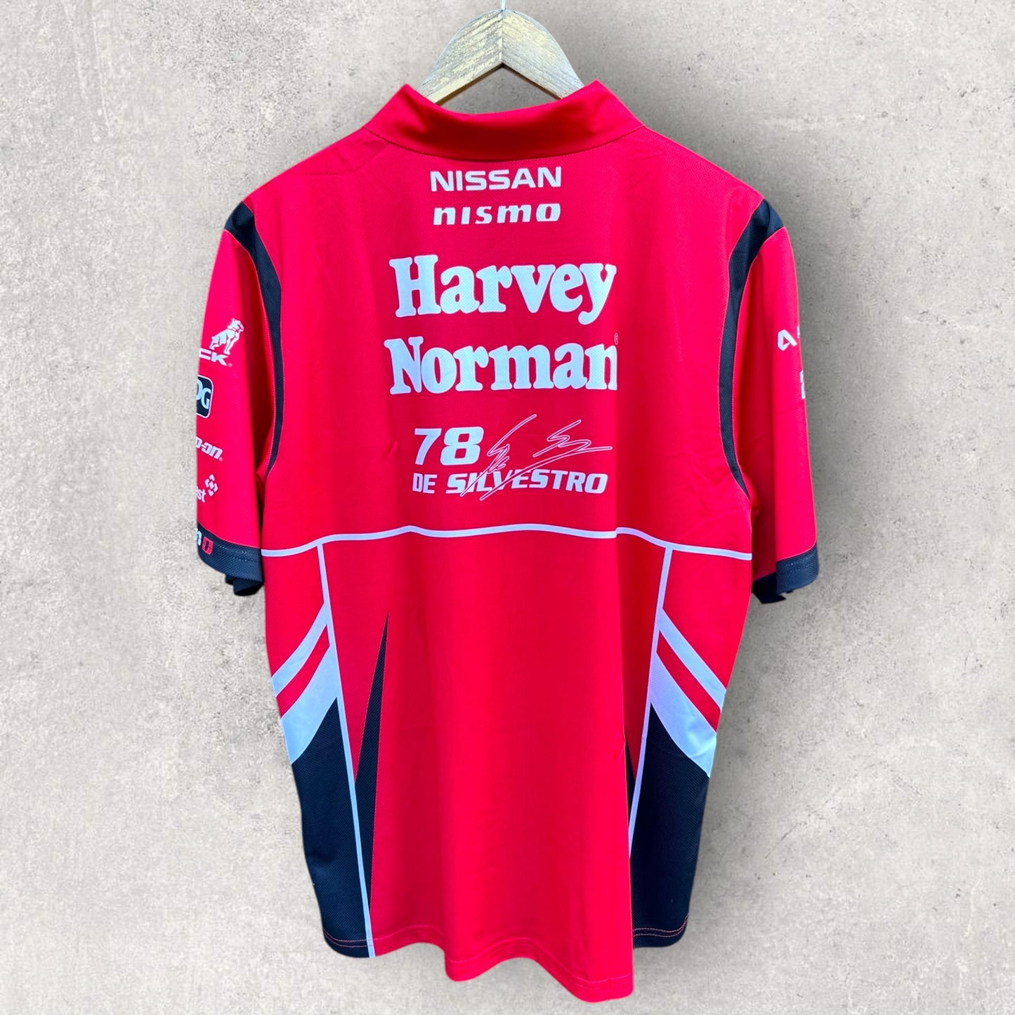 HARVEY NORMAN X NISSAN TEAM RACING MOTORSPORT POLO SHIRT
