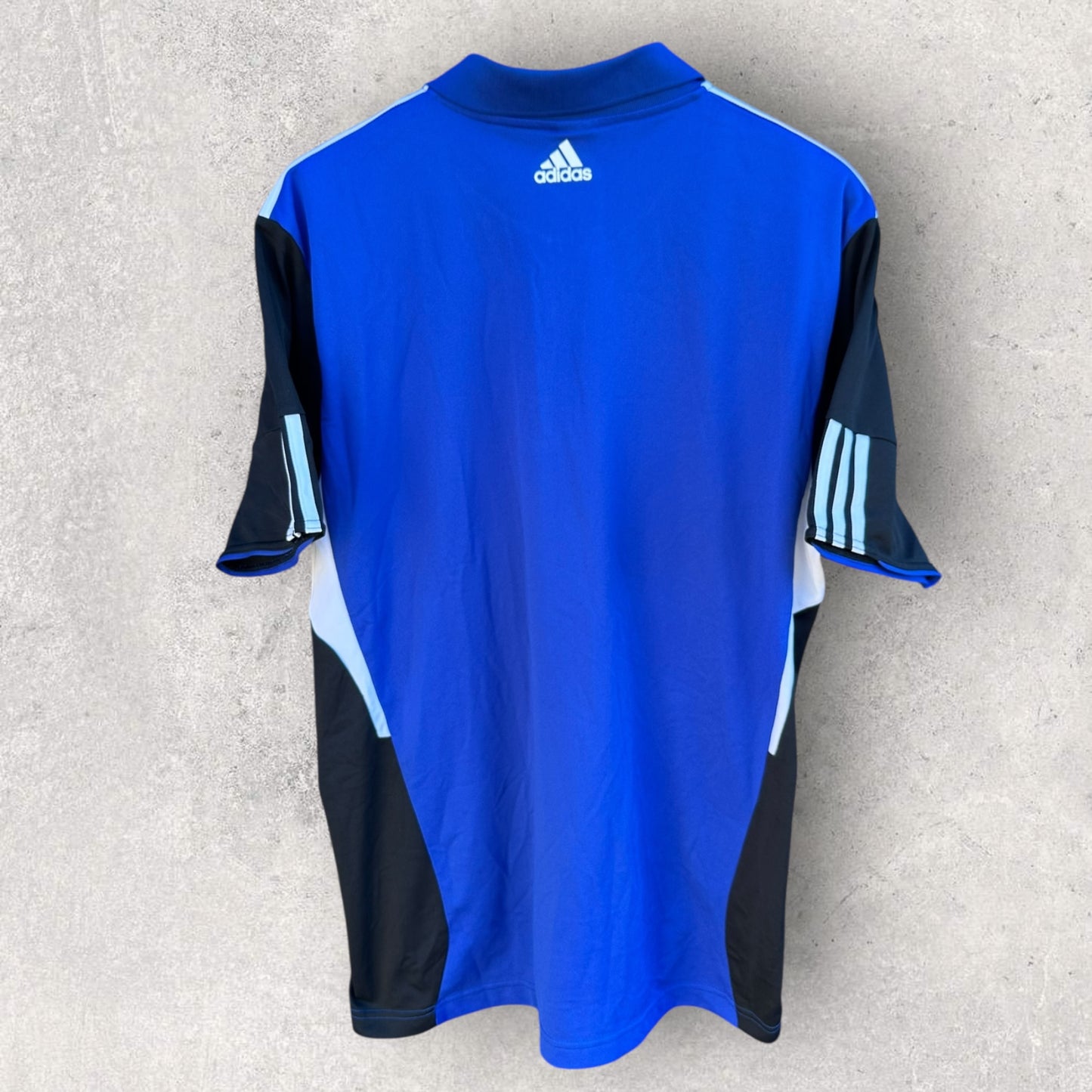 Sydney FC Adidas 2011 Blue Short Sleeve Polo Shirt