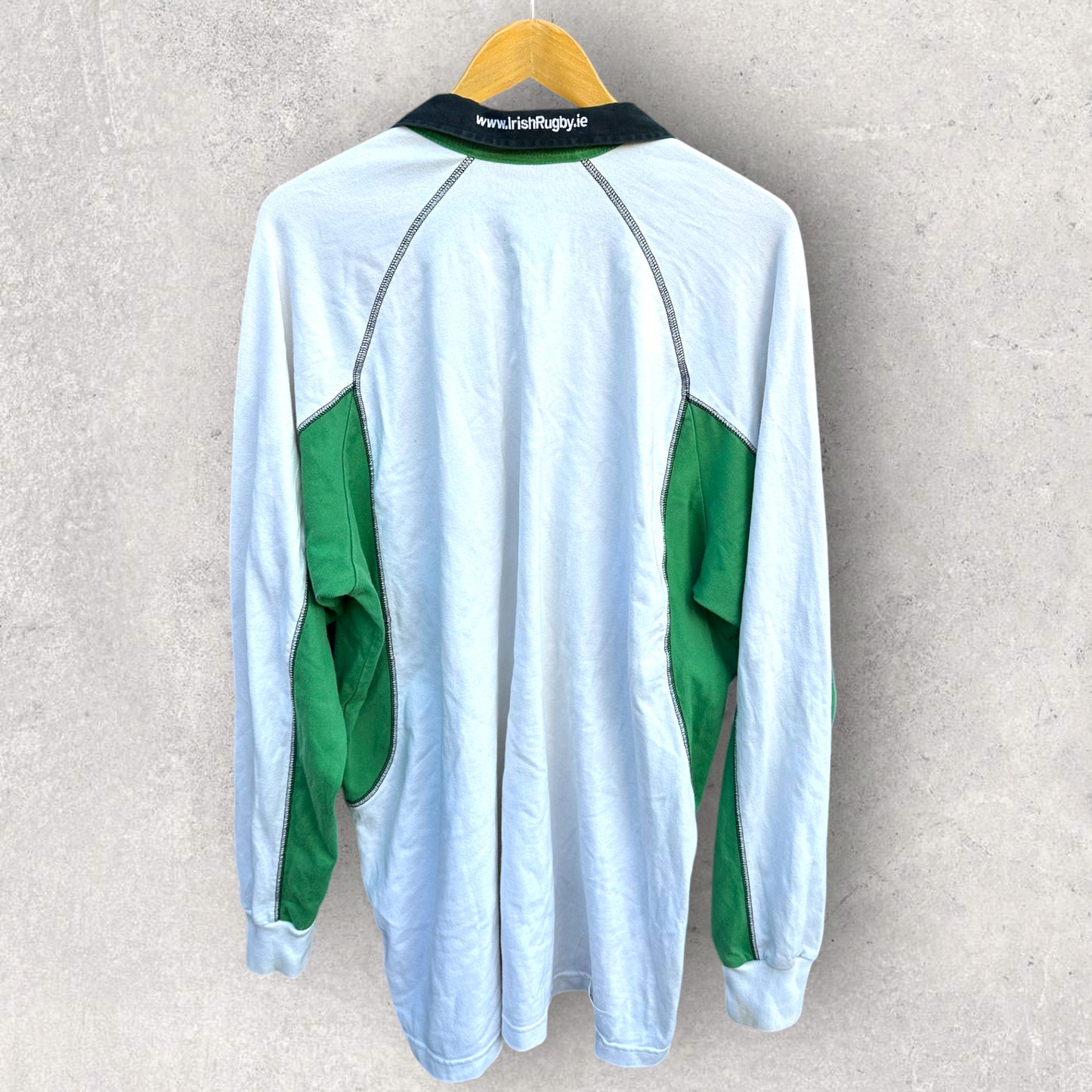 IRISH RUGBY UNION 2004 ALTERNATE LONG SLEEVE CANTERBURY JERSEY