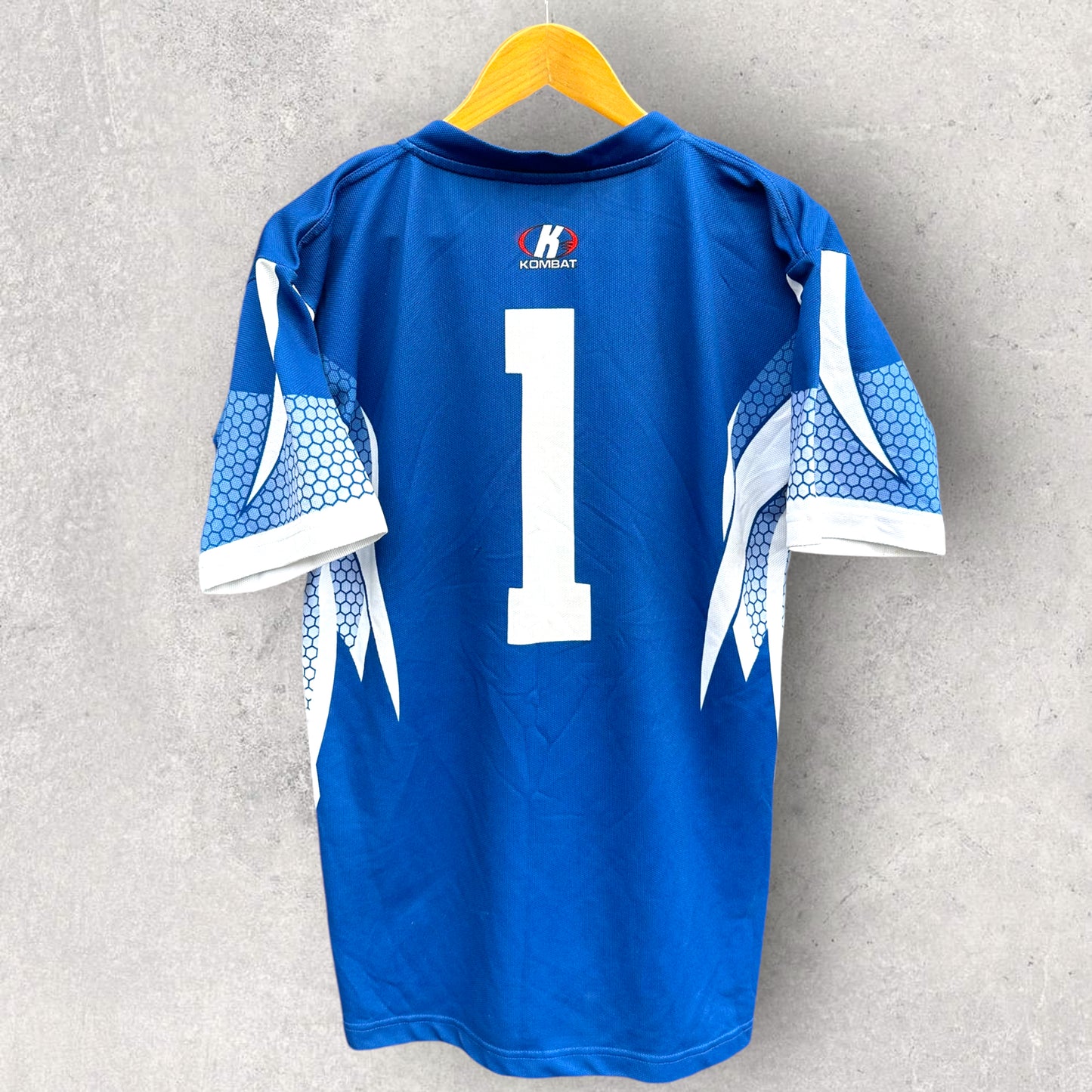 NARELLAN JETS CRL KOMBAT MATCH WORN JERSEY