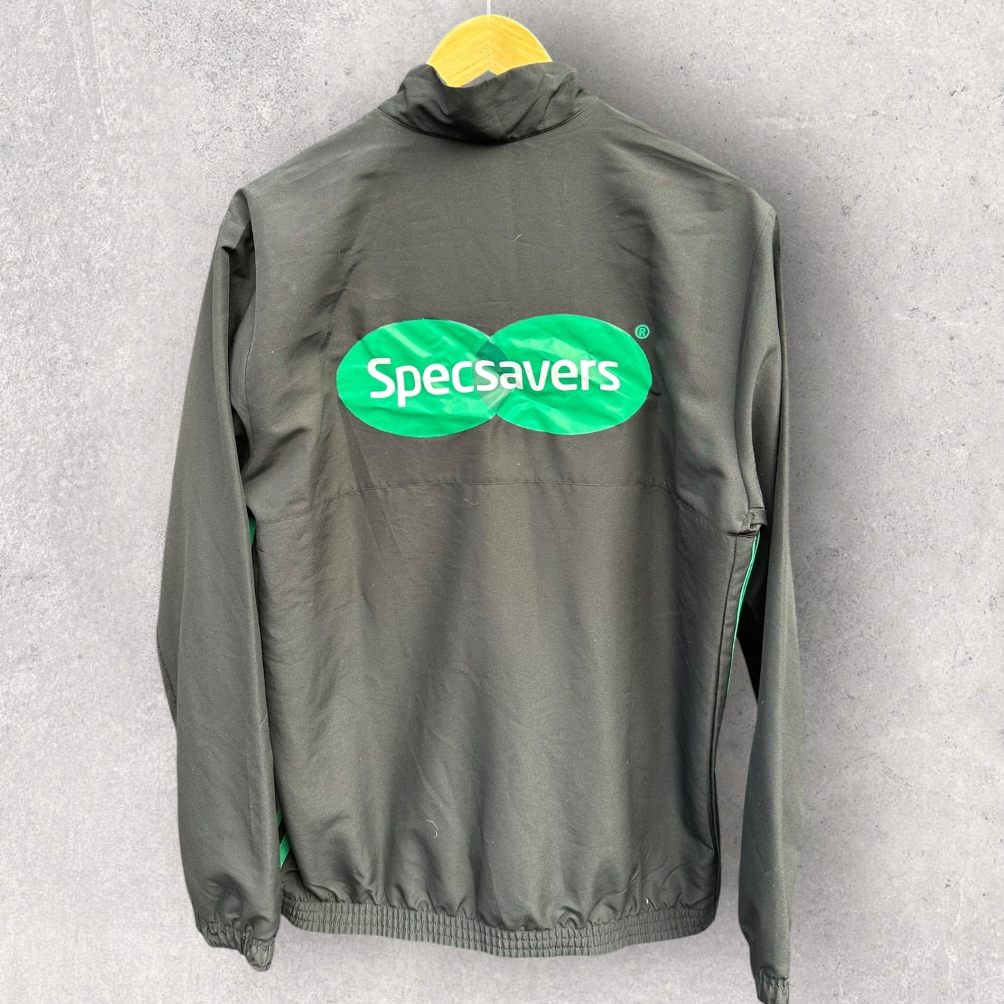 NEW ZEALAND REFEREES ADIDAS BLACK RUGBY UNION JACKET