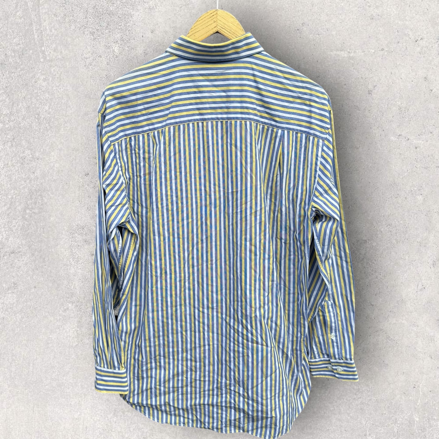 RM WILLIAMS VINTAGE LONG SLEEVE BLUE/YELLOW/WHITE SHIRT