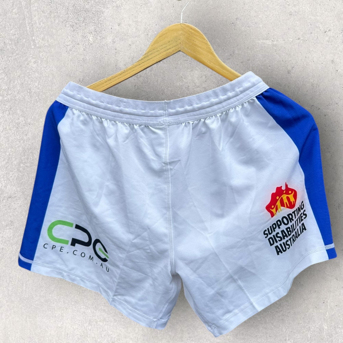 CANTERBURY BULLDOGS MATCH WORN SHORTS