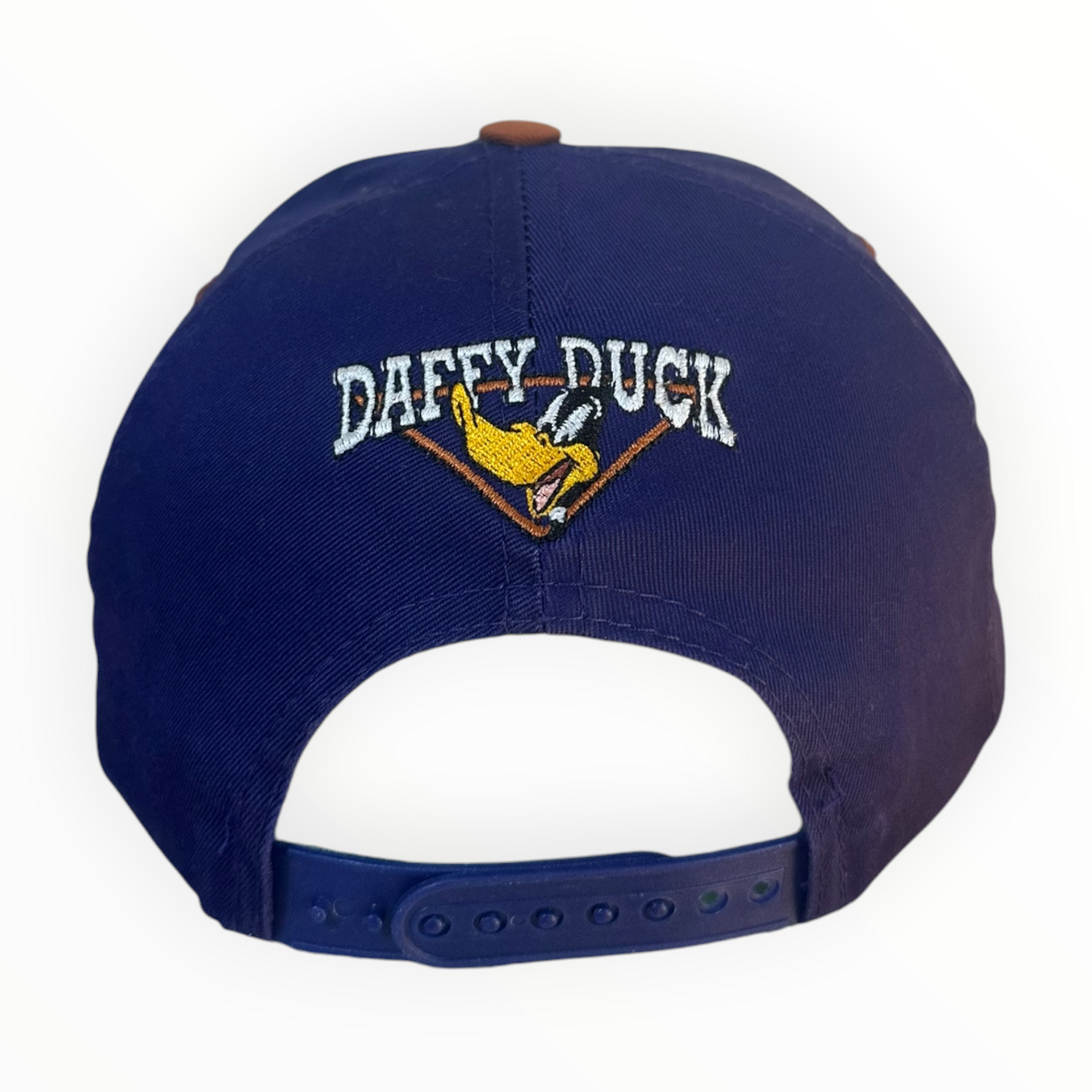 Daffy Duck Warner Bros Movie World Vintage Two Tone Snap Back Hat