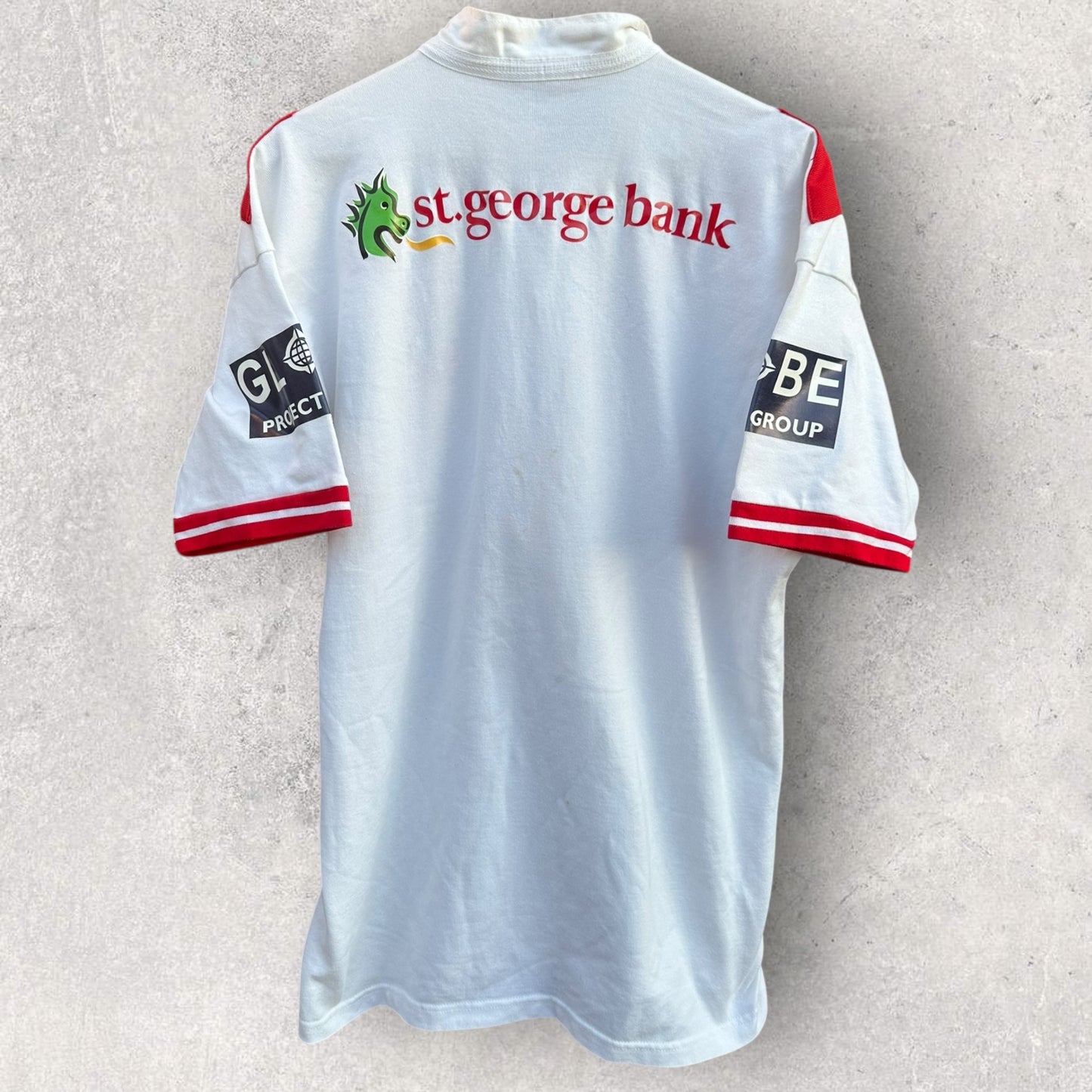St George Illawarra Dragons 2005 Classic Home Jersey Vintage Signed By Squad