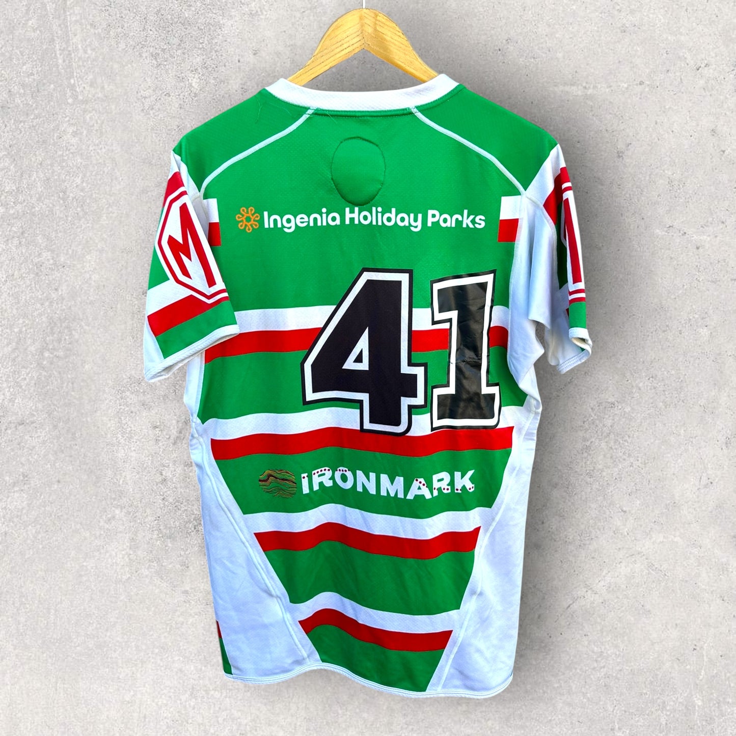 SOUTH SYDNEY RABBITOHS JERSEY FLEGG PLAYER WORN JERSEY