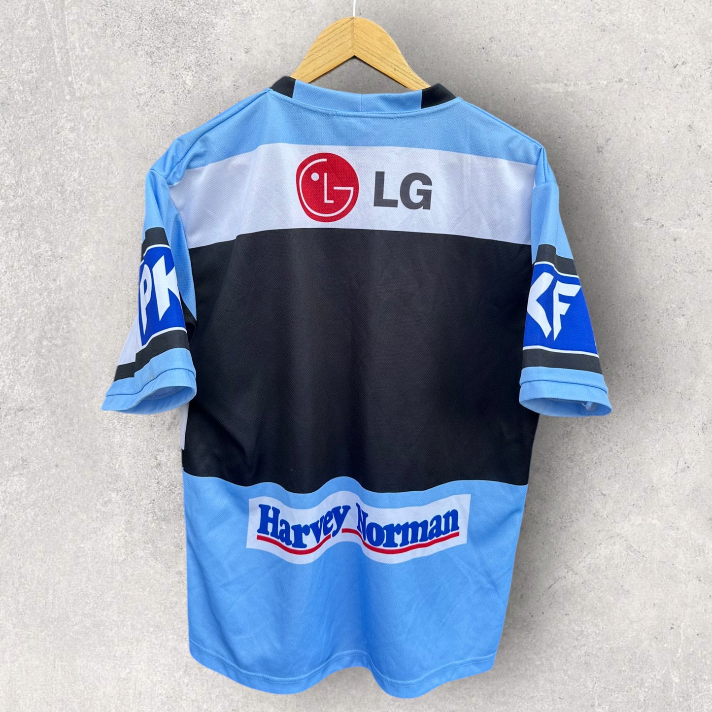 CRONULLA SHARKS 2008 ISC CENTENARY HOME JERSEY