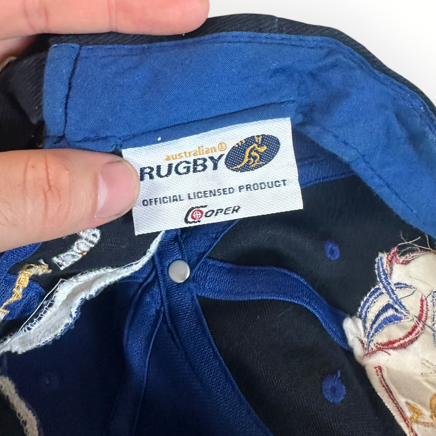 France Vs Wallabies Tour 2002 Vintage Rugby Union Hat Cap