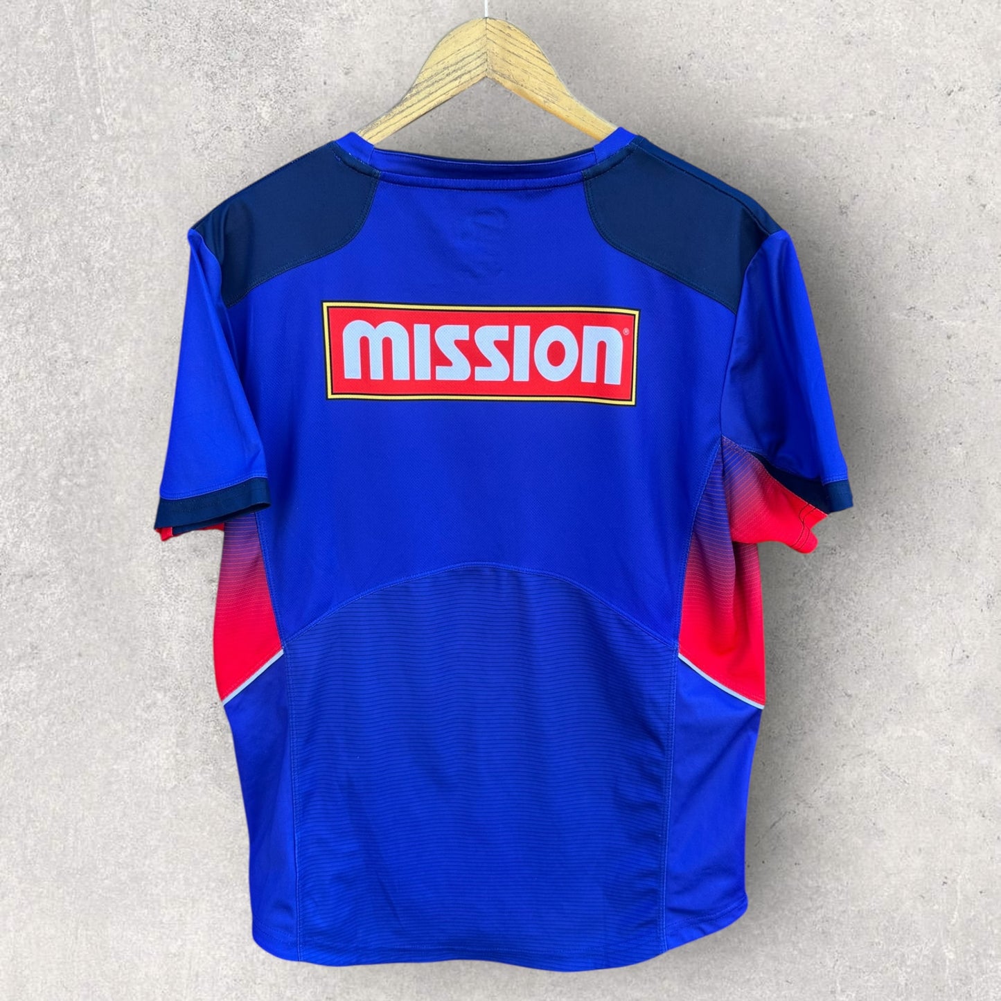 WESTERN BULLDOGS AFL BLK TRAINING SHIRT