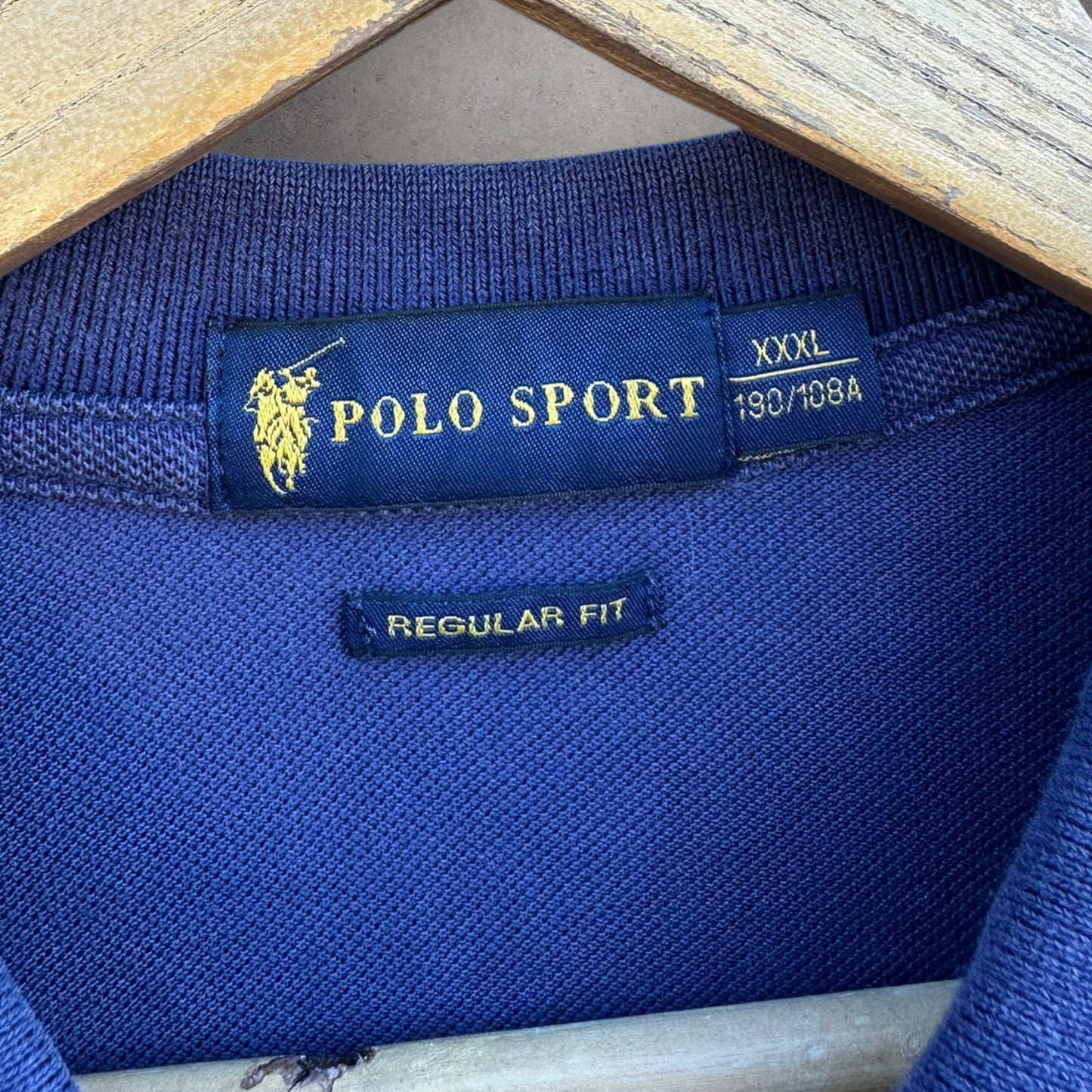 RALPH LAUREN POLO BLUE SHORT SLEEVE SHIRT
