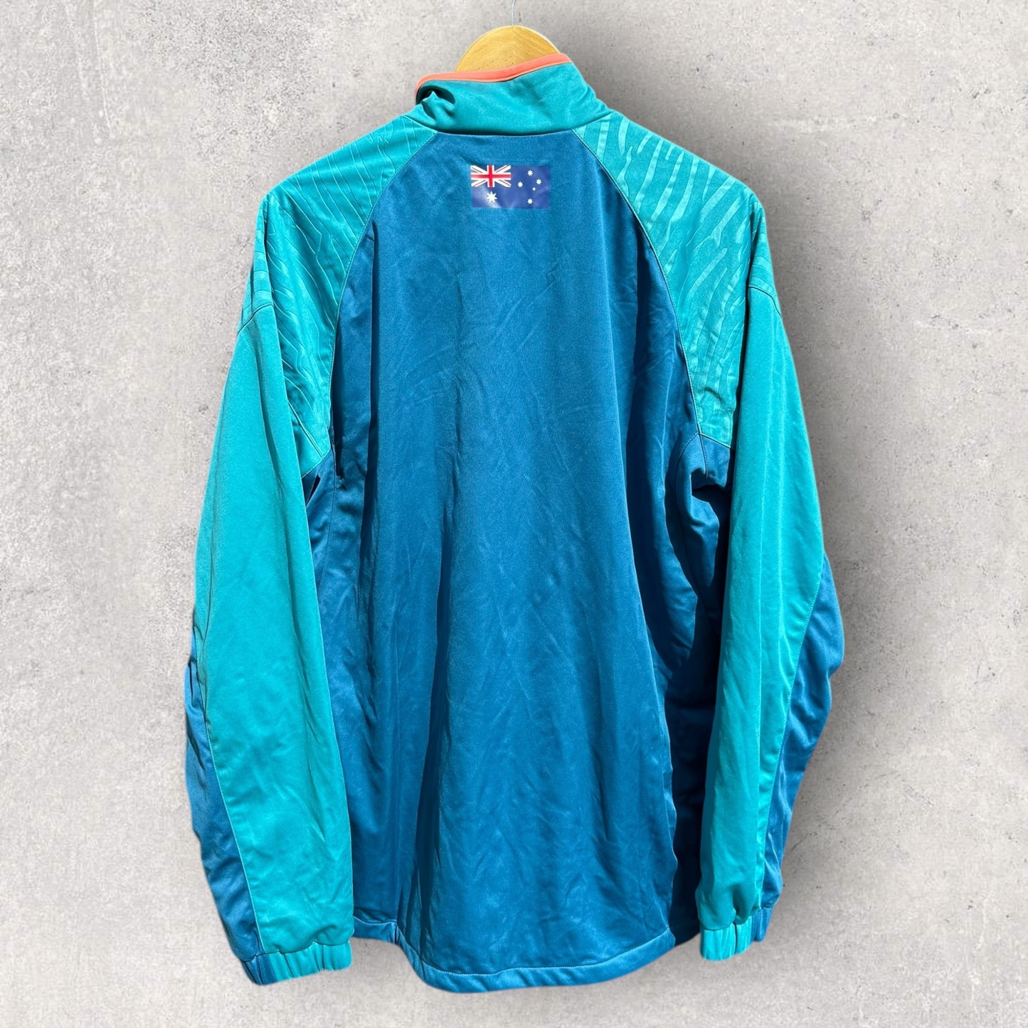 CRICKET AUSTRALIA ASICS 2024 PLAYER ISSUED TRACK JACKET HENRY THORNTON