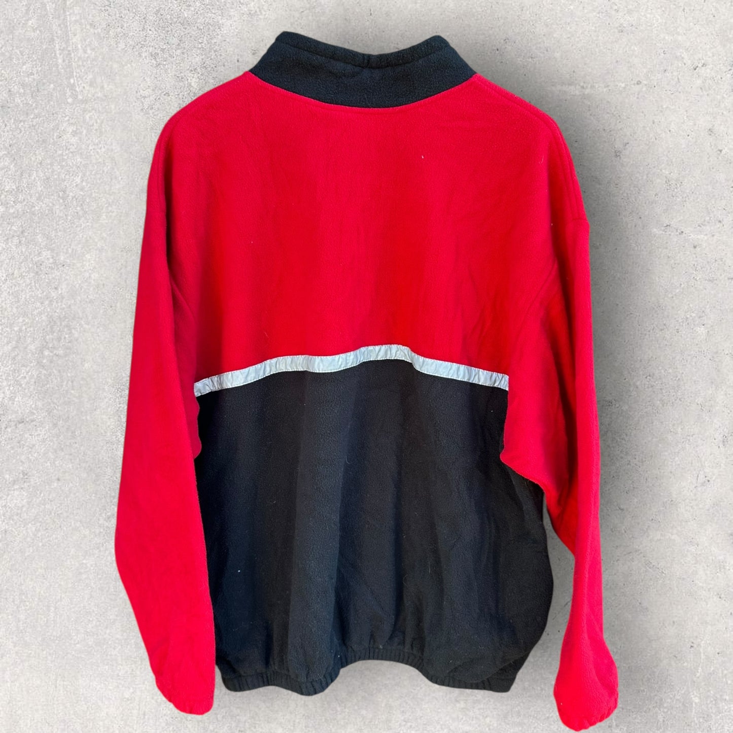 PIZZA HUT VINTAGE CHEST ZIP FLEECE JACKET