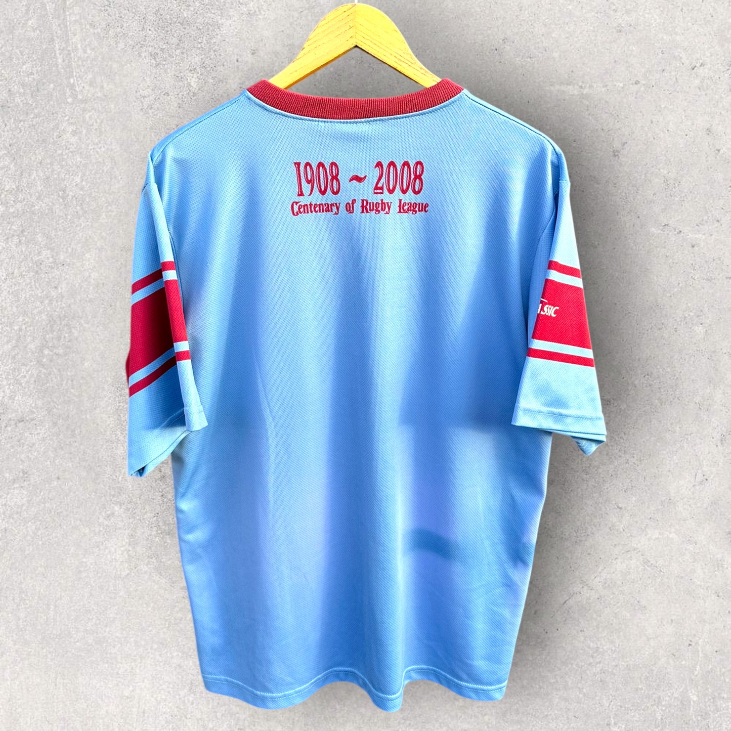 AUSTRALIAN KANGAROOS 2008 CENTENARY TEST MATCH TRAINING SHIRT