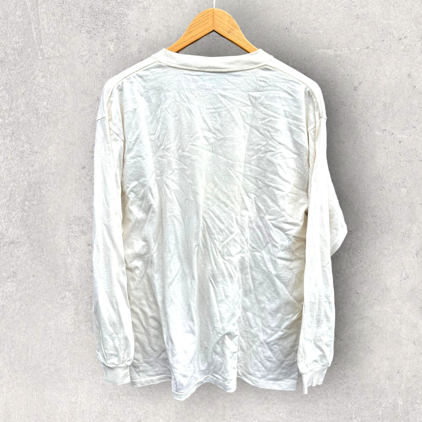 CHICAGO “THE WINDY CITY” ONEITA VINTAGE WHITE LONG SLEEVE T-SHIRT