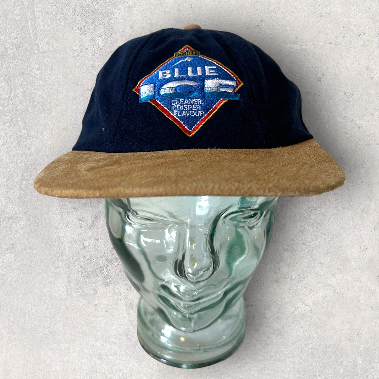 TOOHEYS BLUE ICE VINTAGE TWO TONE HAT
