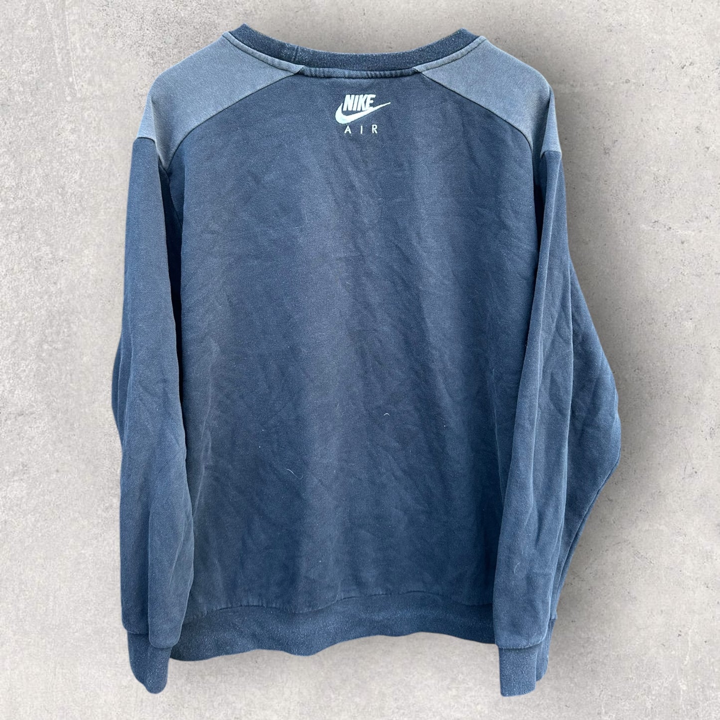 NIKE AIR BLACK CREWNECK PULLOVER JUMPER