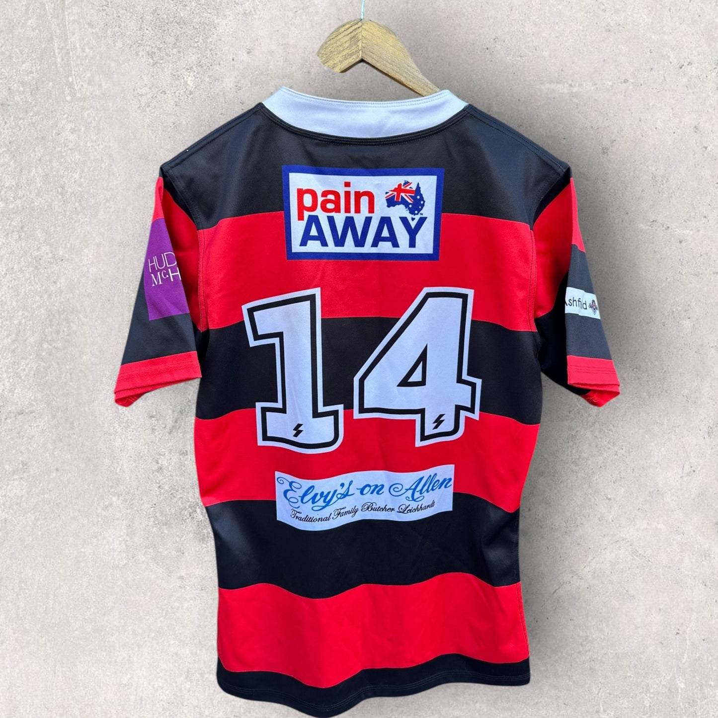 LEICHHARDT WANDERERS NSW RUGBY LEAGUE MATCH WORN JERSEY