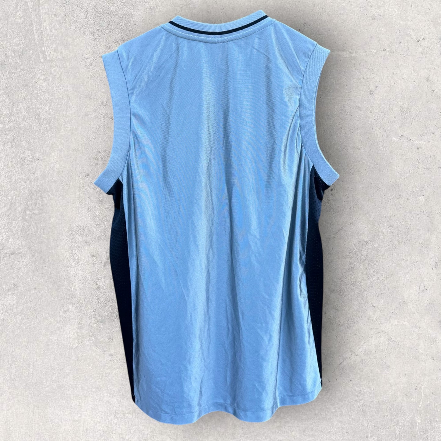 NIKE GREY Y2K BASKETBALL SINGLET