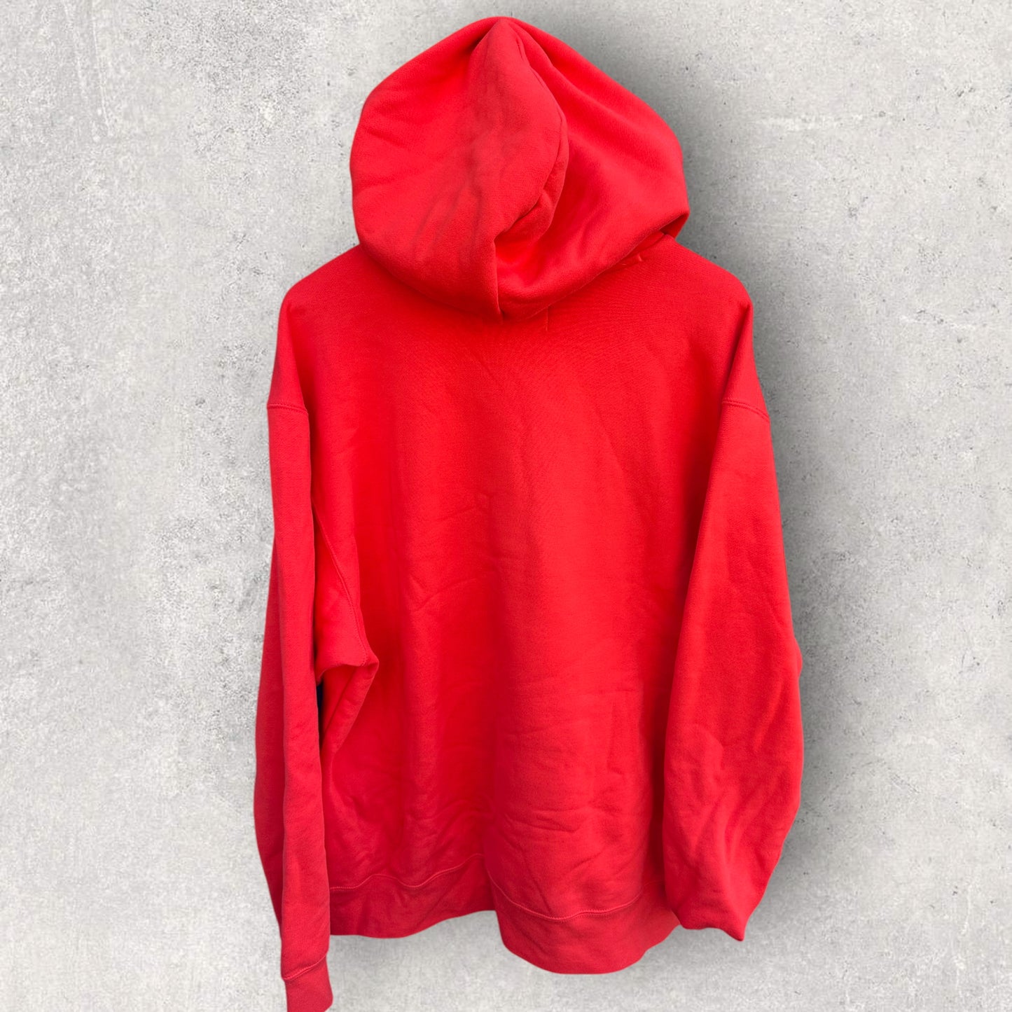 AIR JORDAN X NIKE JUMP MAN RED HOODED JUMPER