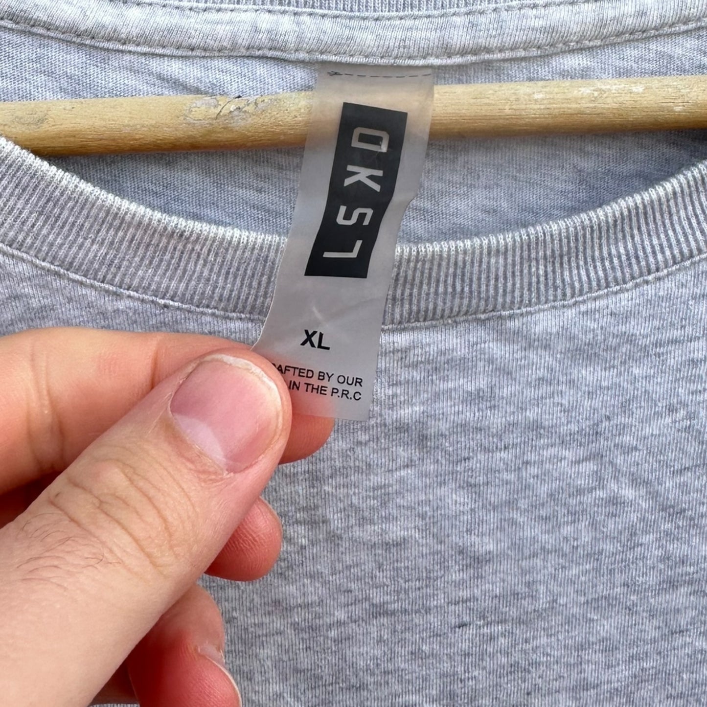 LSKD Grey Short Sleeve Shirt