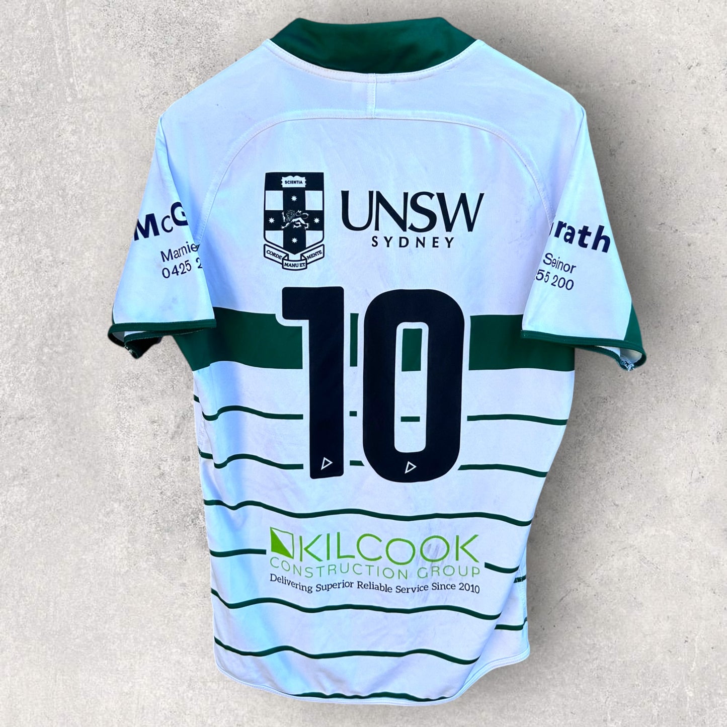 RANDWICK WARRIORS ISC RUGBY UNION MATCH JERSEY