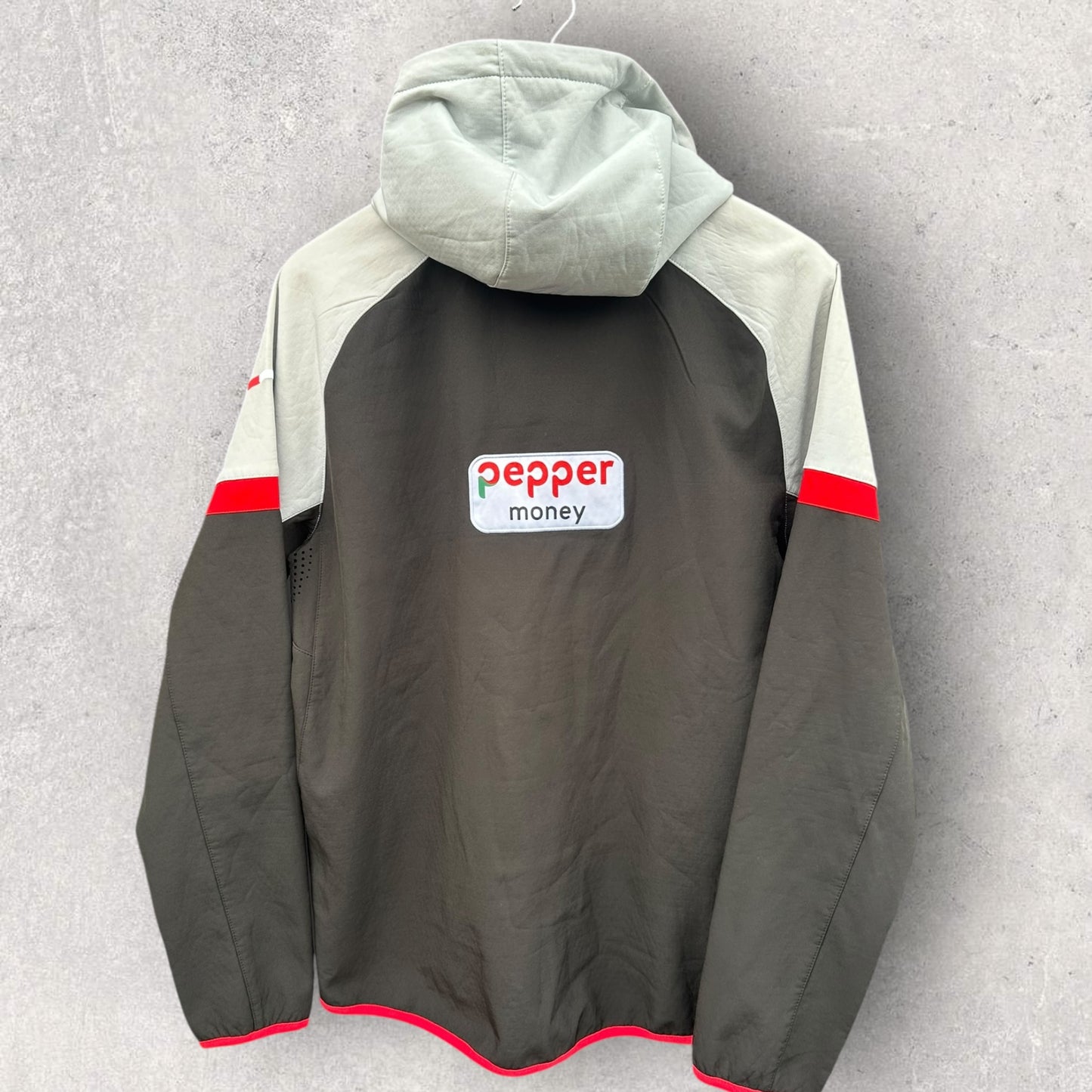 ST KILDA SAINTS ISC HOODED ON FIELD AFL JACKET