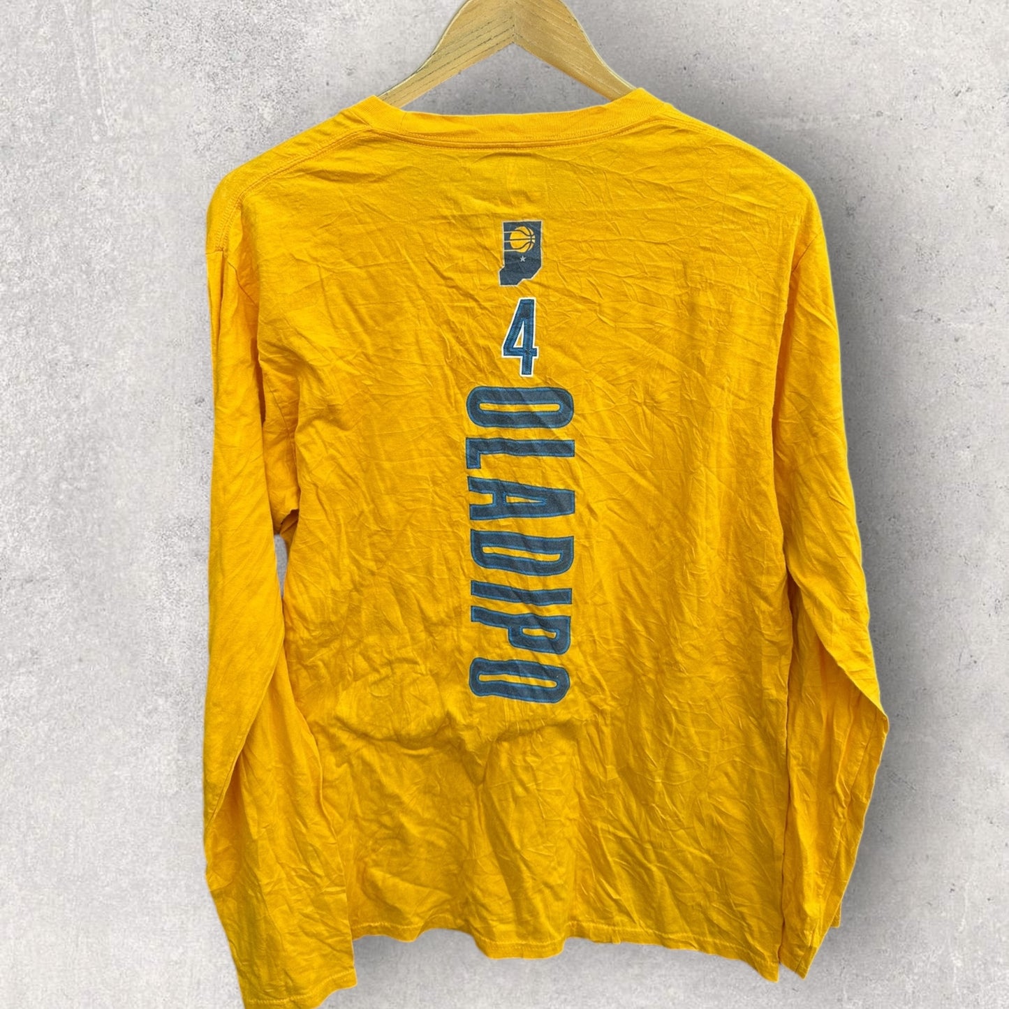 INDIANA PACERS VICTOR OLADIPO LONG SLEEVE NBA SHIRT