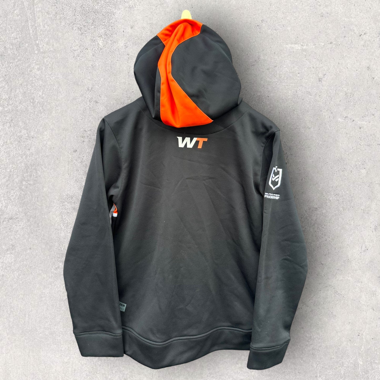 WESTS TIGERS NRLW SOPHIE CURTAIN ISSUED HOODED JUMPER