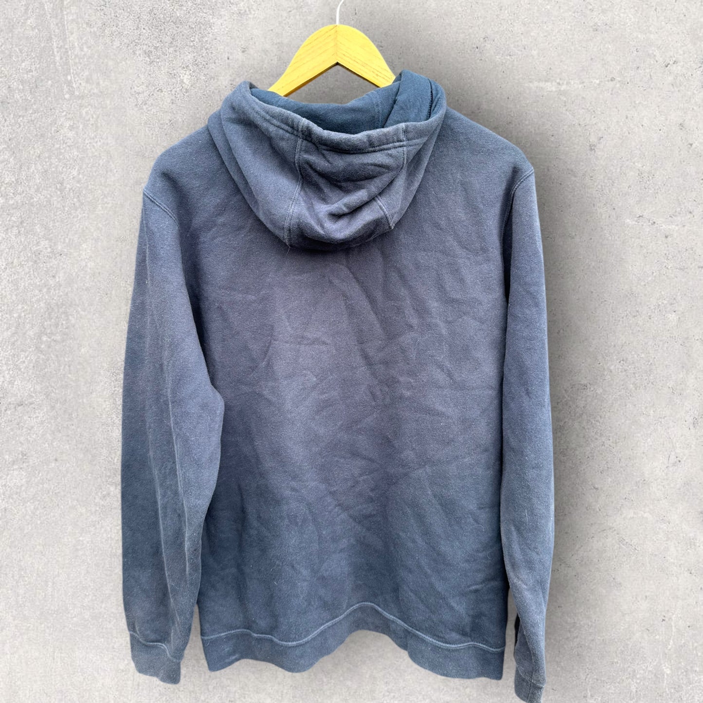 NIKE JUST DO IT NAVY PULLOVER HOODED JUMPER