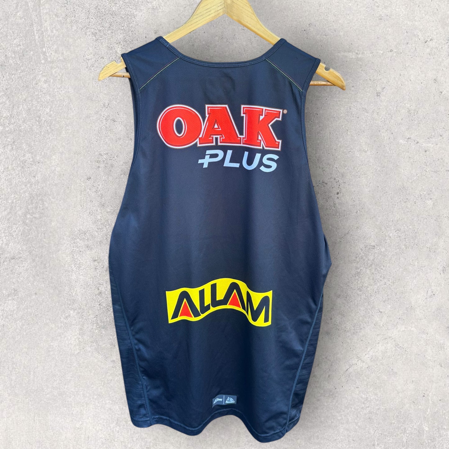 PENRITH PANTHERS CLASSIC BLACK TRAINING SINGLET