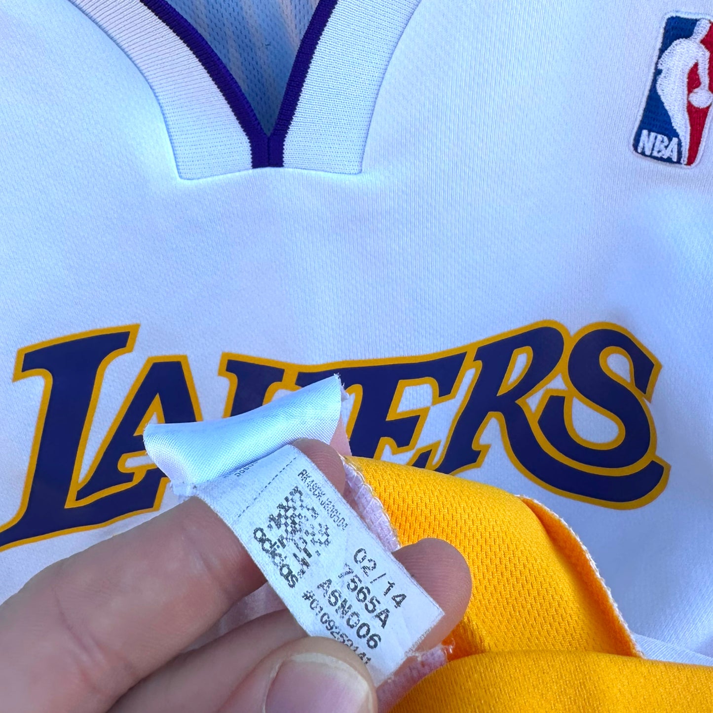 KOBE BRYANT LA LAKERS ADIDAS 2014 JERSEY