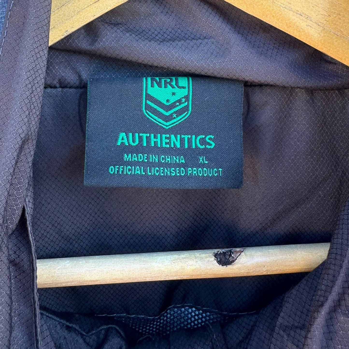 GOLD COAST TITANS CLASSIC GREY WINDBREAKER NRL JACKET