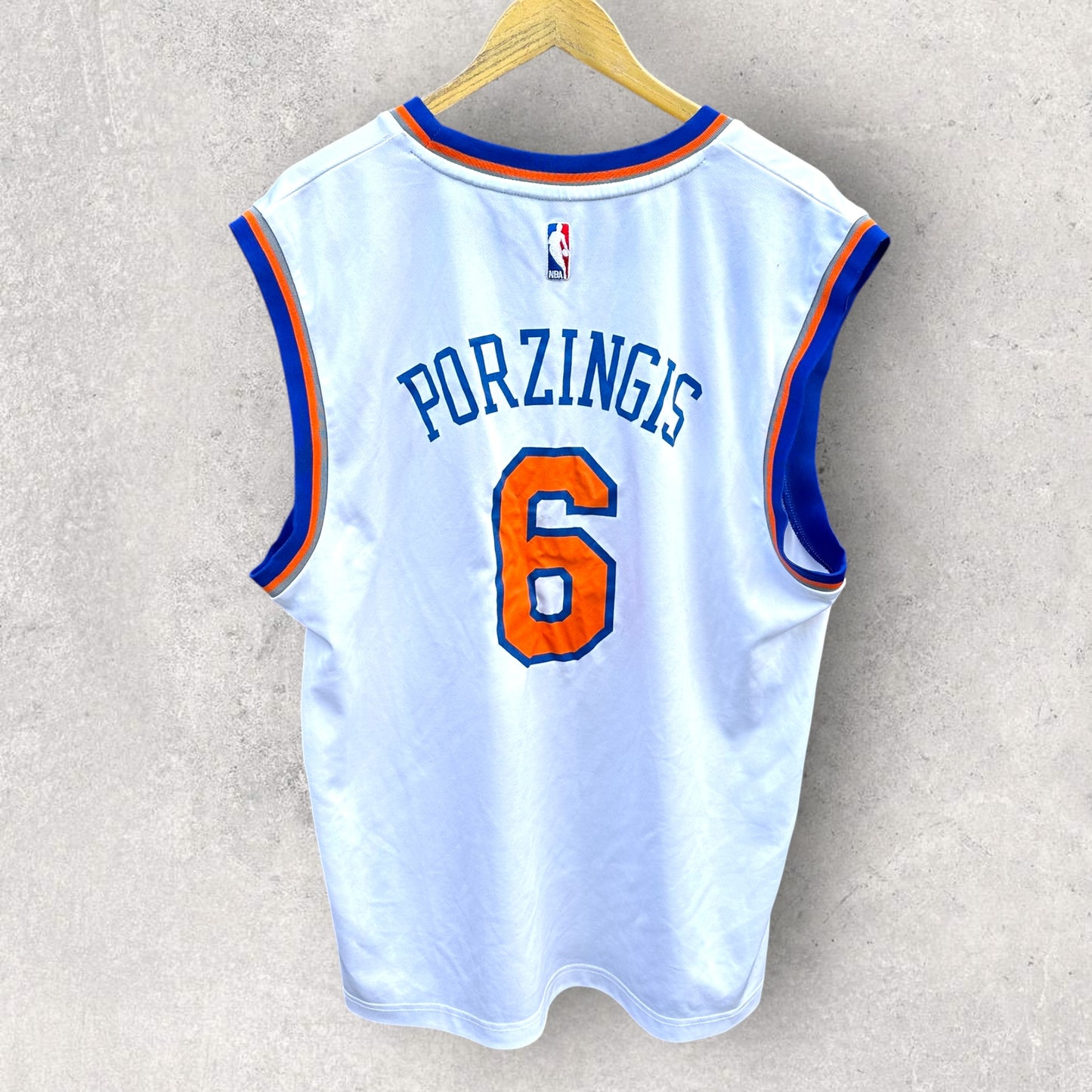 New York Knicks Kristaps PORZINGIS Adidas 2014 NBA jersey