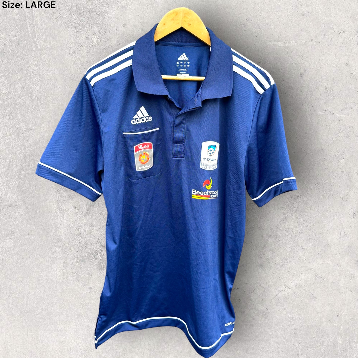 SYDNEY FC W LEAGUE PLAYER ISSUED POLO SHIRT