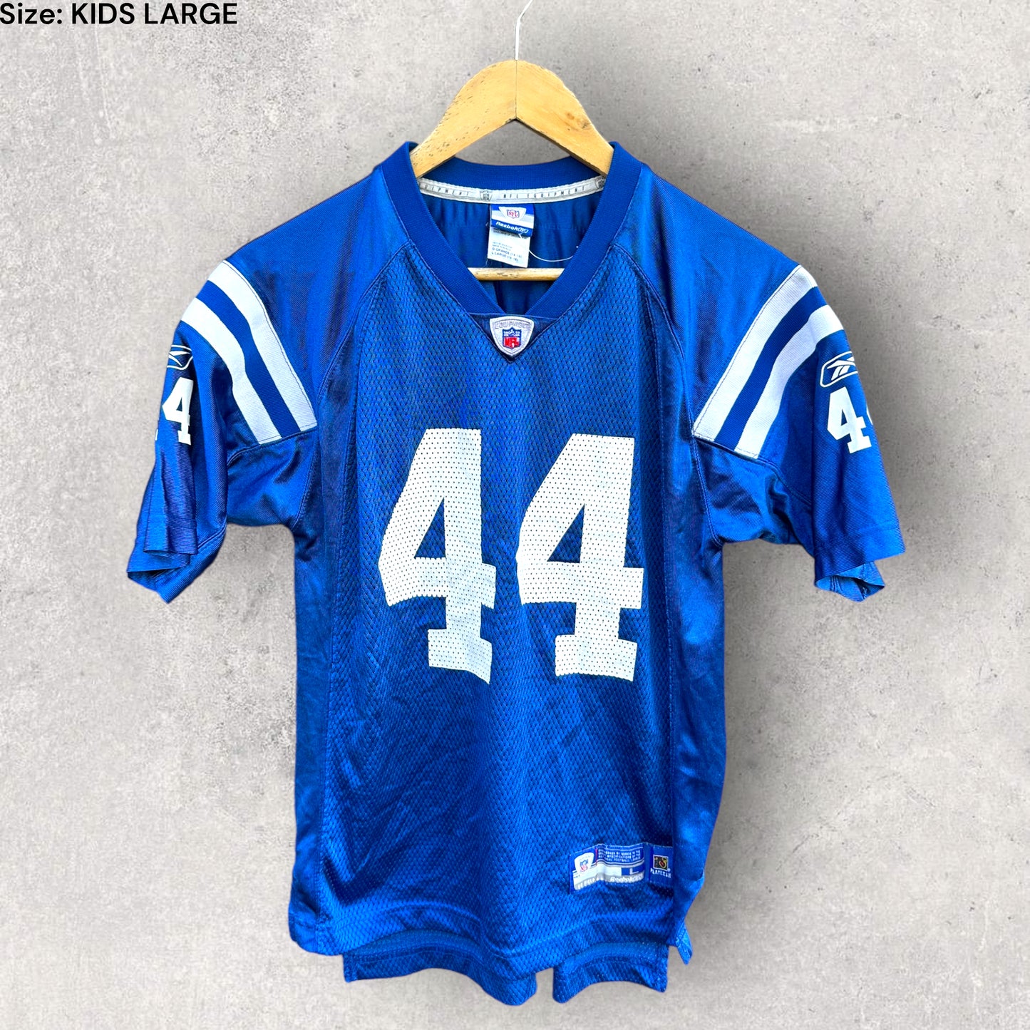 DALLAS CLARK INDIANAPOLIS COLTS KIDS REEBOK JERSEY