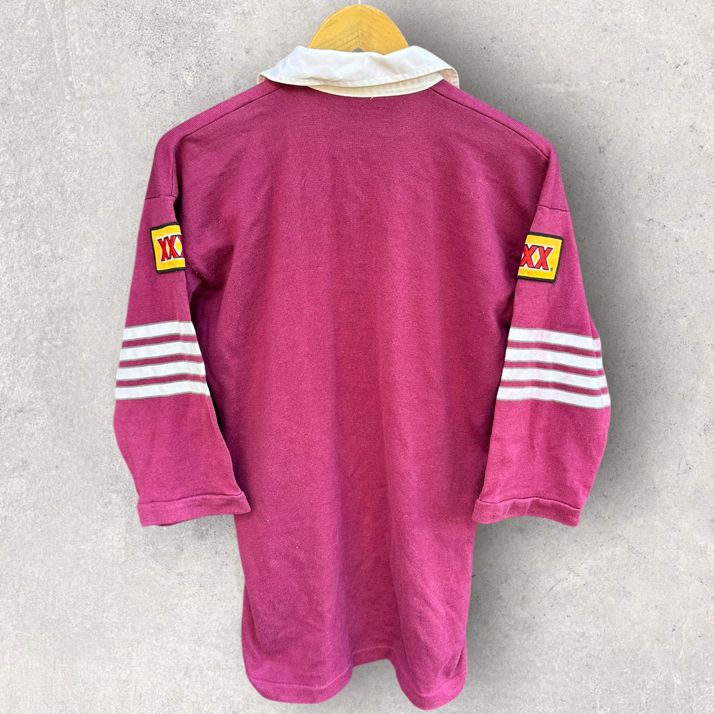 QUEENSLAND MAROONS 1993 LONG SLEEVE CANTERBURY JERSEY