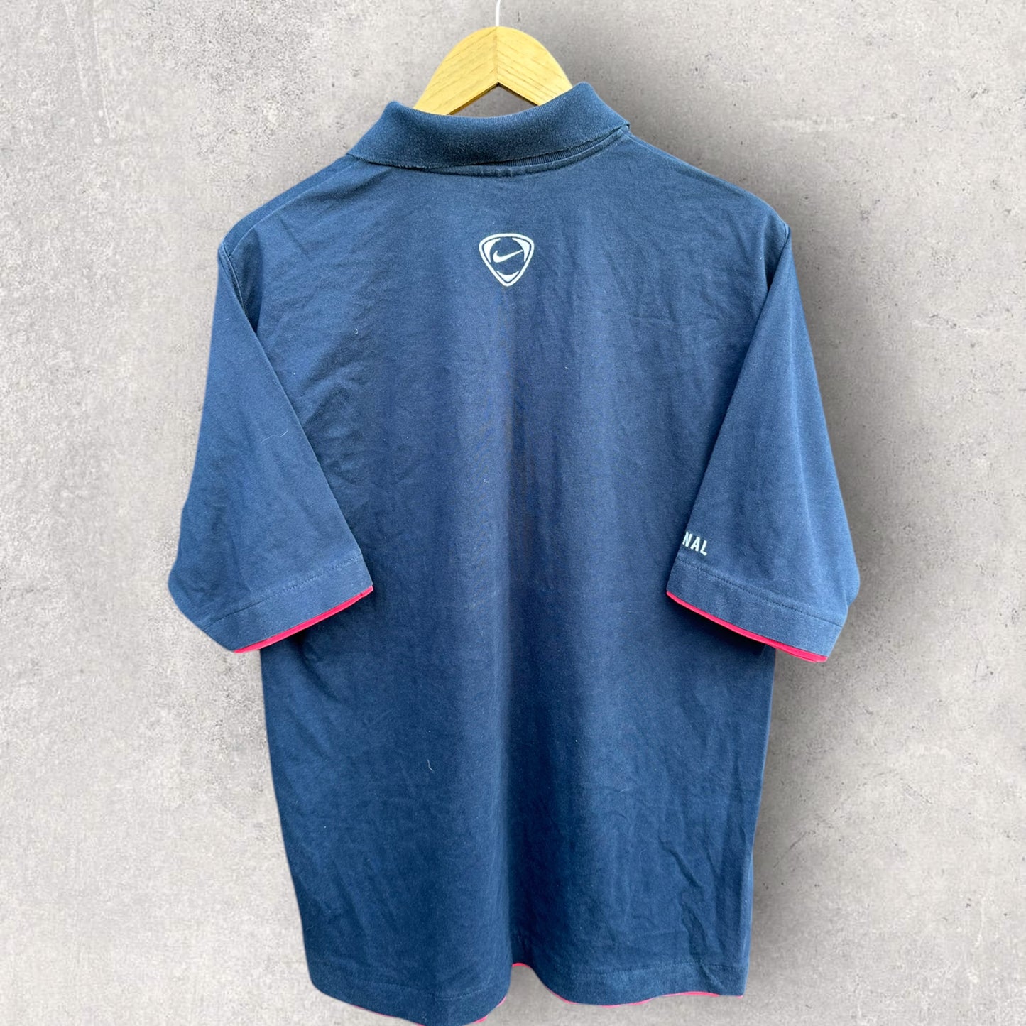 ARSENAL NIKE VINTAGE BLUE POLO SHIRT