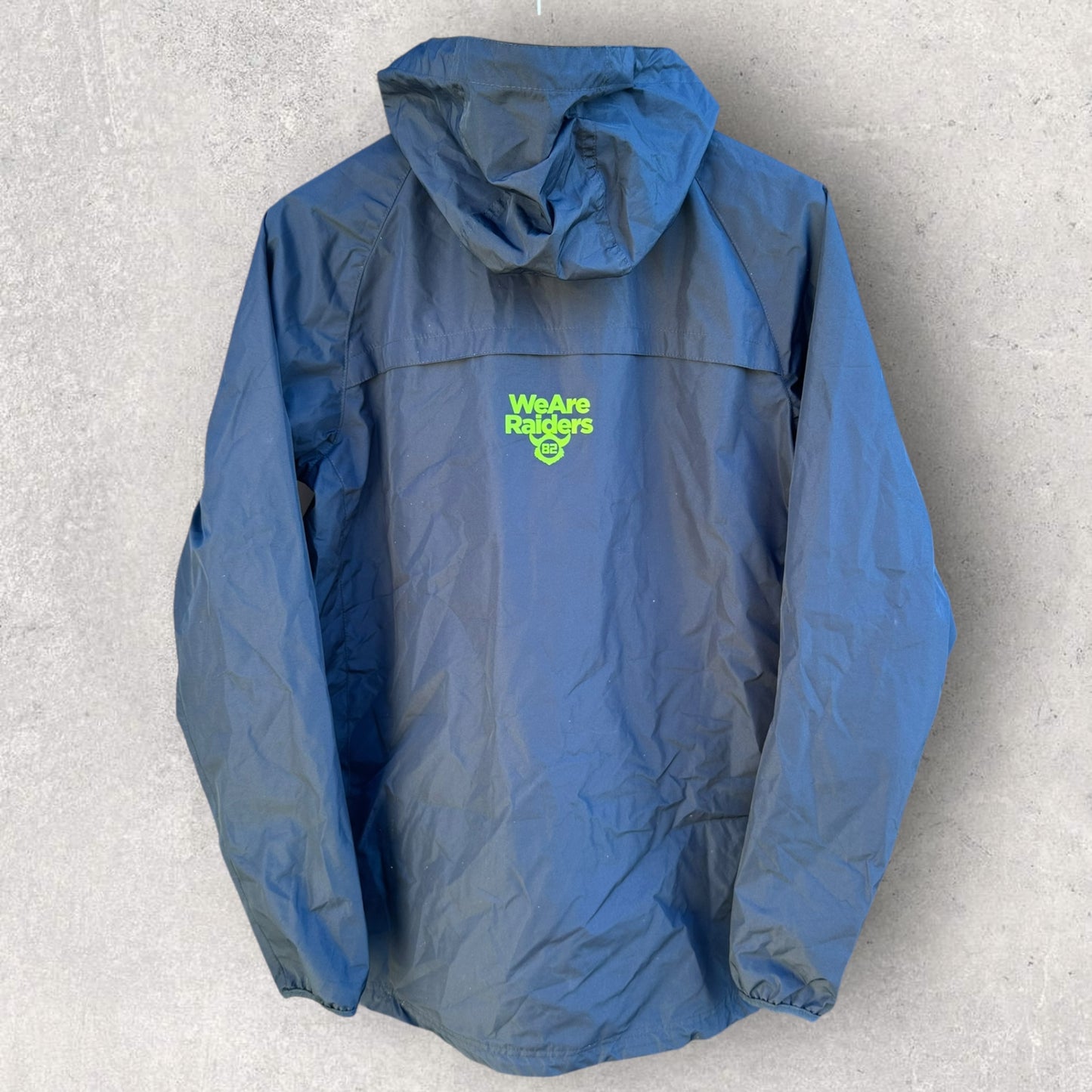 Canberra Raiders ISC Blue Windbreaker Hooded Jacket